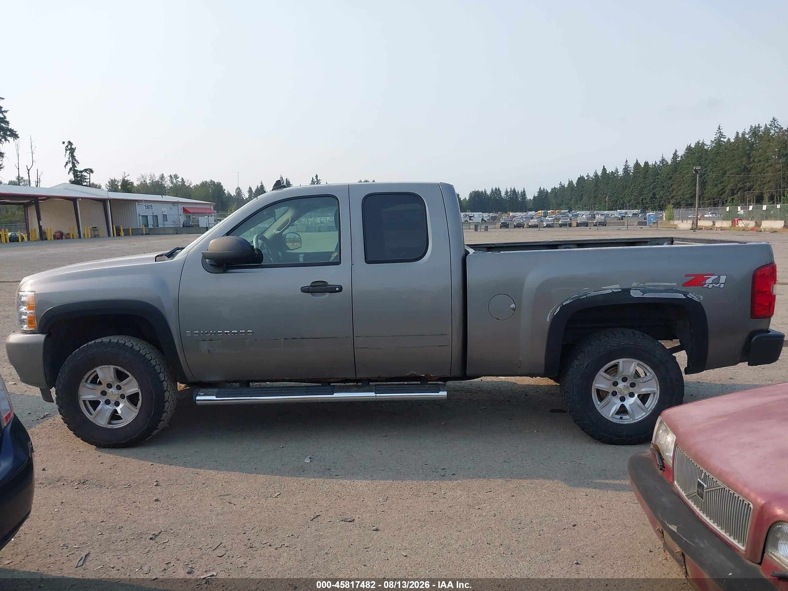 2008 Chevrolet Silverado 1500 Lt1 Серый vin: 1GCEK19J68Z101620