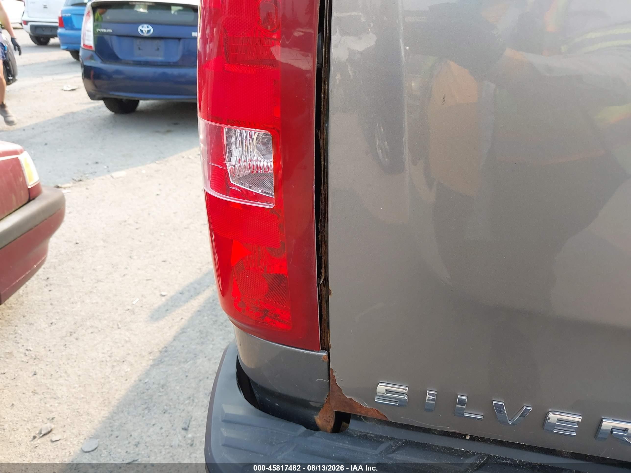 2008 Chevrolet Silverado 1500 Lt1 Серый vin: 1GCEK19J68Z101620