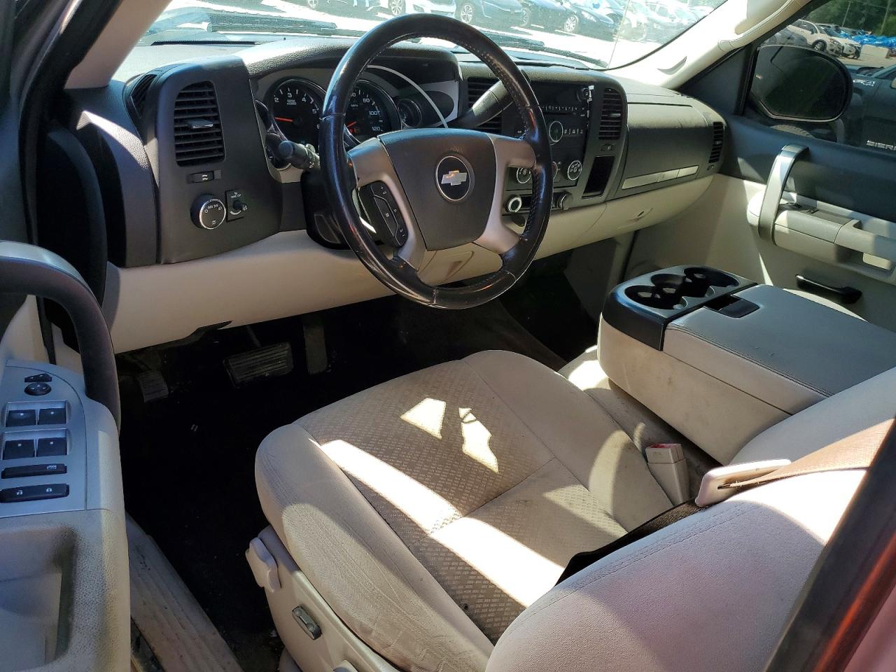 2008 Chevrolet Silverado K1500 Бежевый vin: 1GCEK19J68Z248360