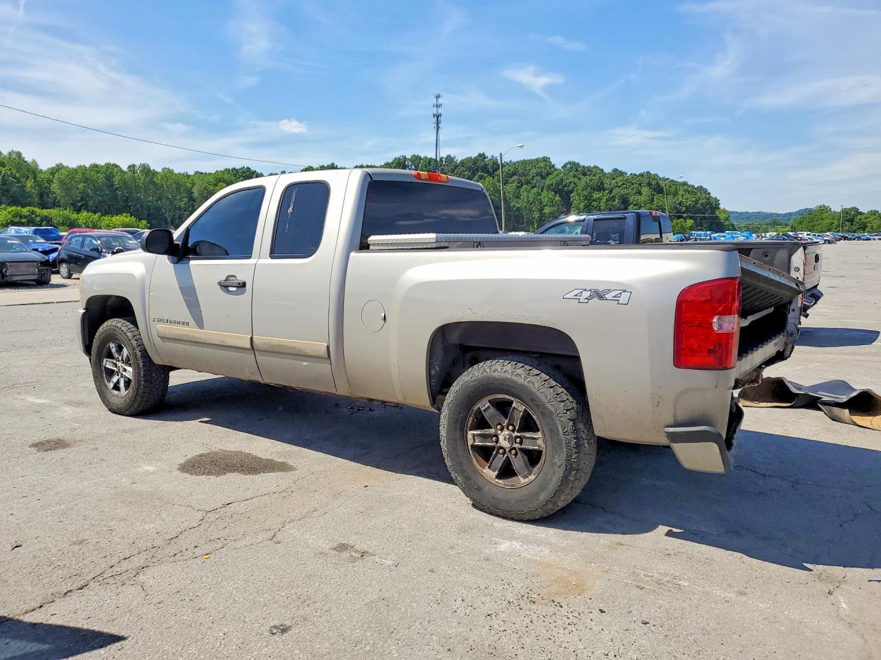 2008 Chevrolet Silverado K1500 Бежевый vin: 1GCEK19J68Z248360