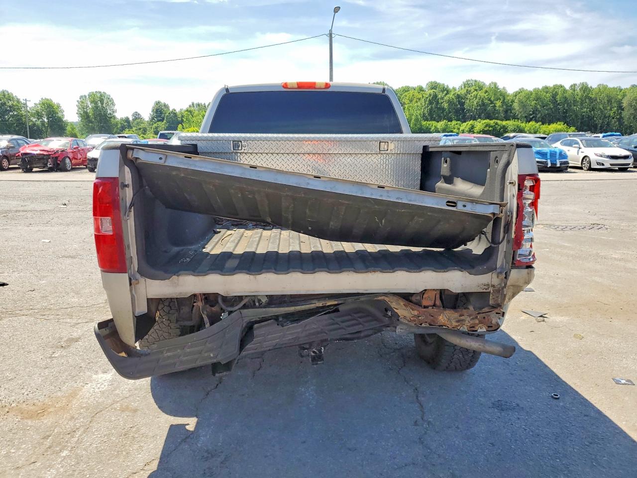 2008 Chevrolet Silverado K1500 Бежевый vin: 1GCEK19J68Z248360
