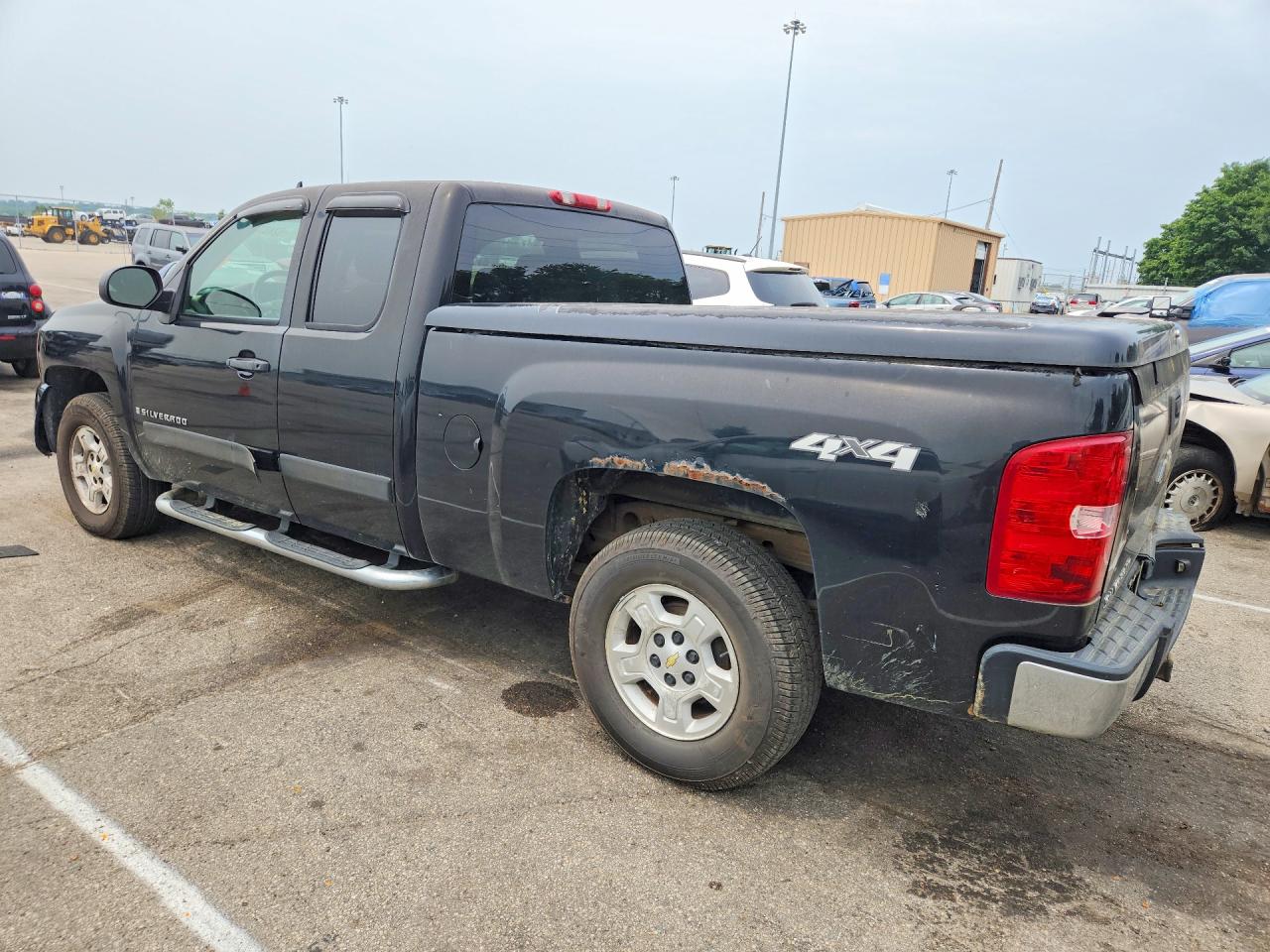 2008 Chevrolet Silverado K1500 Black vin: 1GCEK19J78Z139986