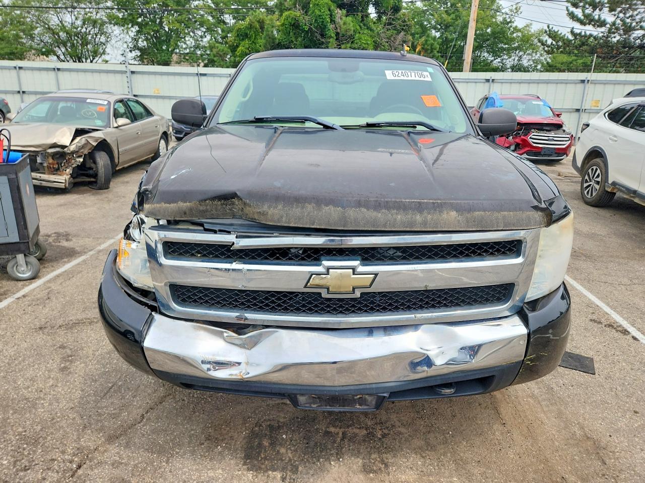 2008 Chevrolet Silverado K1500 Black vin: 1GCEK19J78Z139986