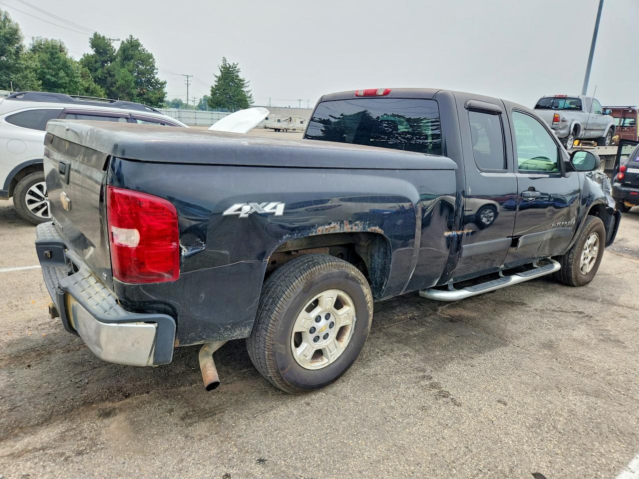 2008 Chevrolet Silverado K1500 Black vin: 1GCEK19J78Z139986