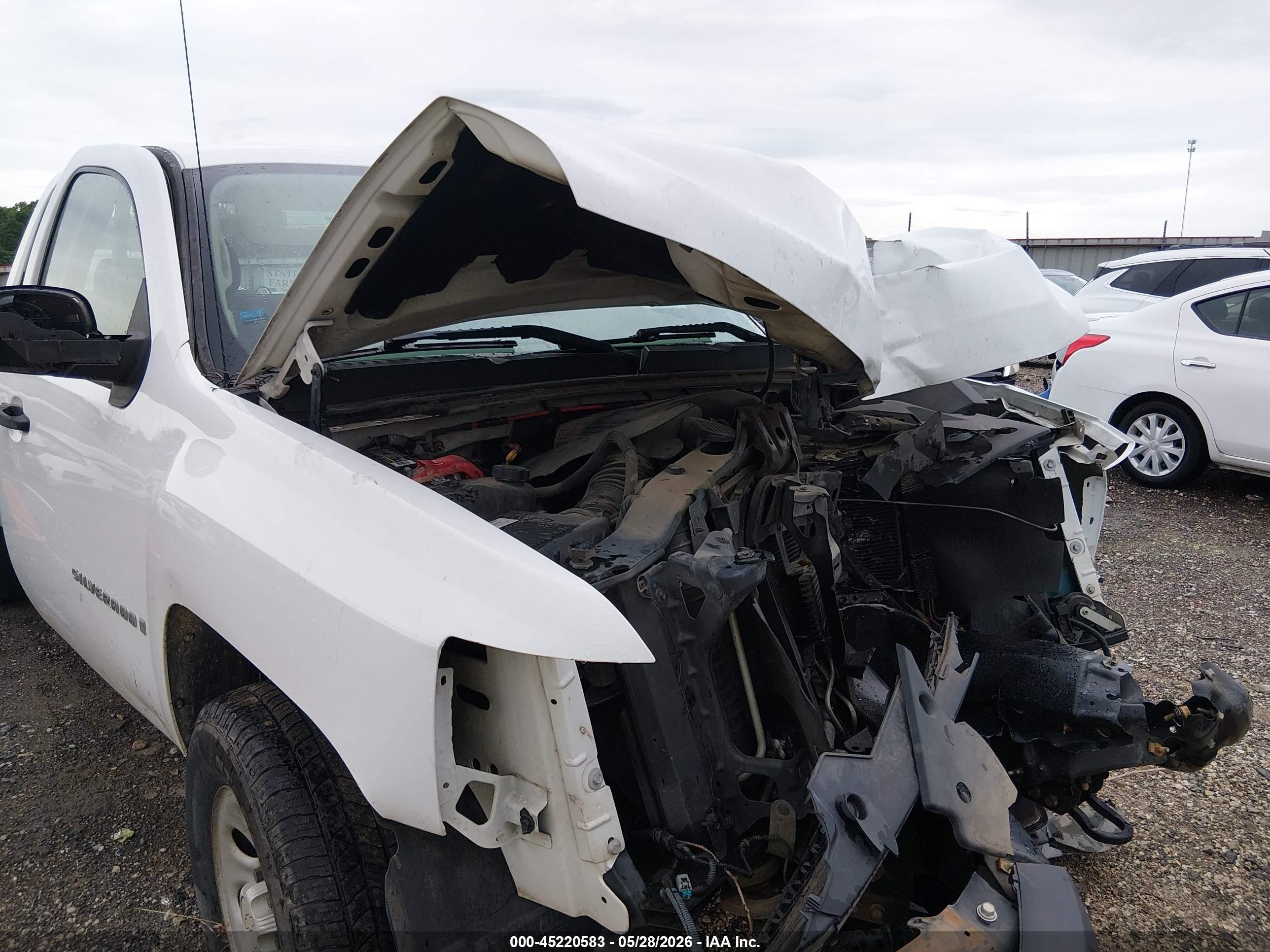 2008 Chevrolet Silverado 1500 Work Truck Белый vin: 1GCEK19J88Z109783