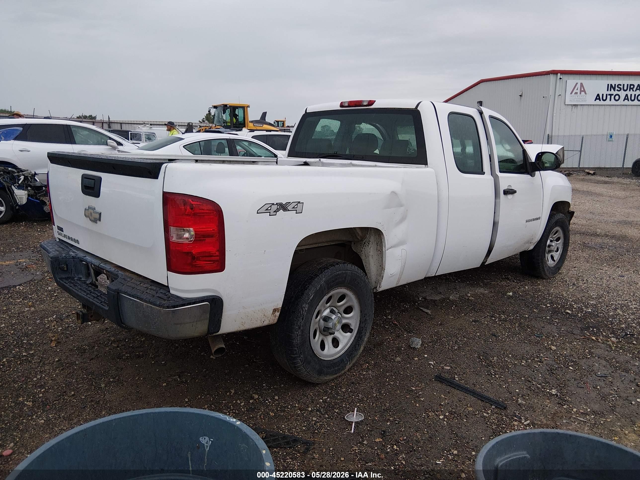 2008 Chevrolet Silverado 1500 Work Truck Белый vin: 1GCEK19J88Z109783