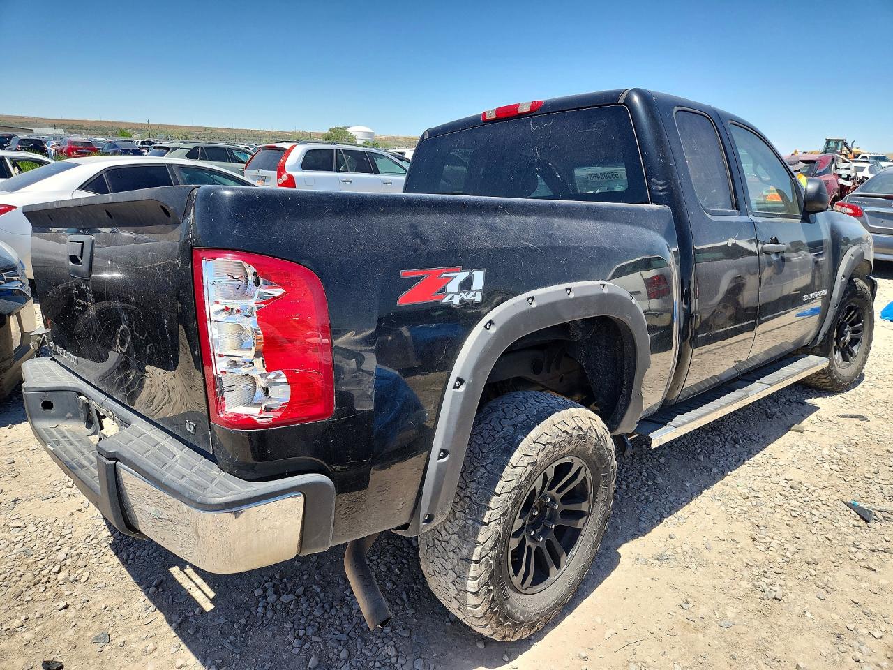 2008 Chevrolet Silverado K1500 Black vin: 1GCEK19JX8Z210324