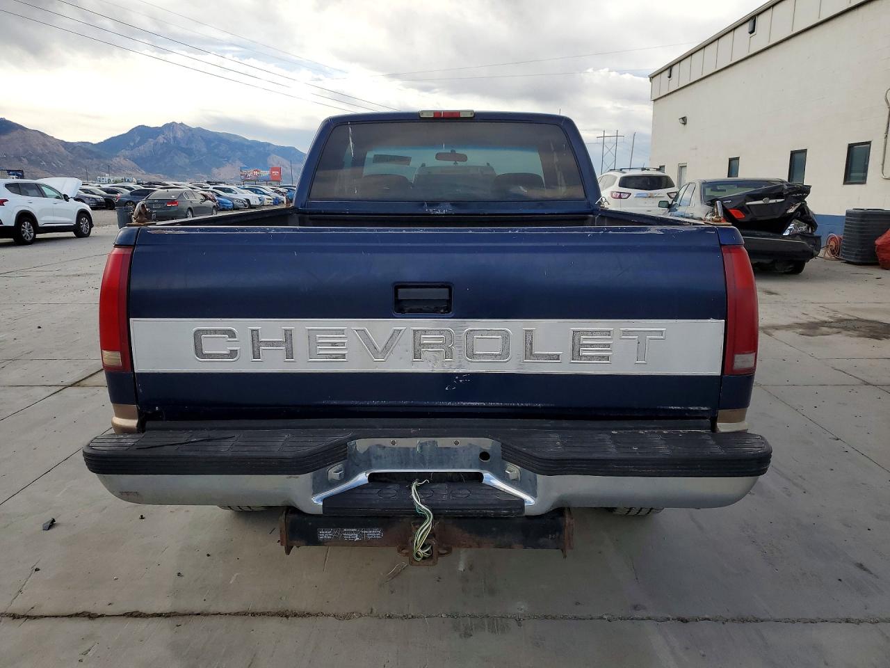 1994 Chevrolet Gmt-400 K1500 Blue vin: 1GCEK19K2RE305798
