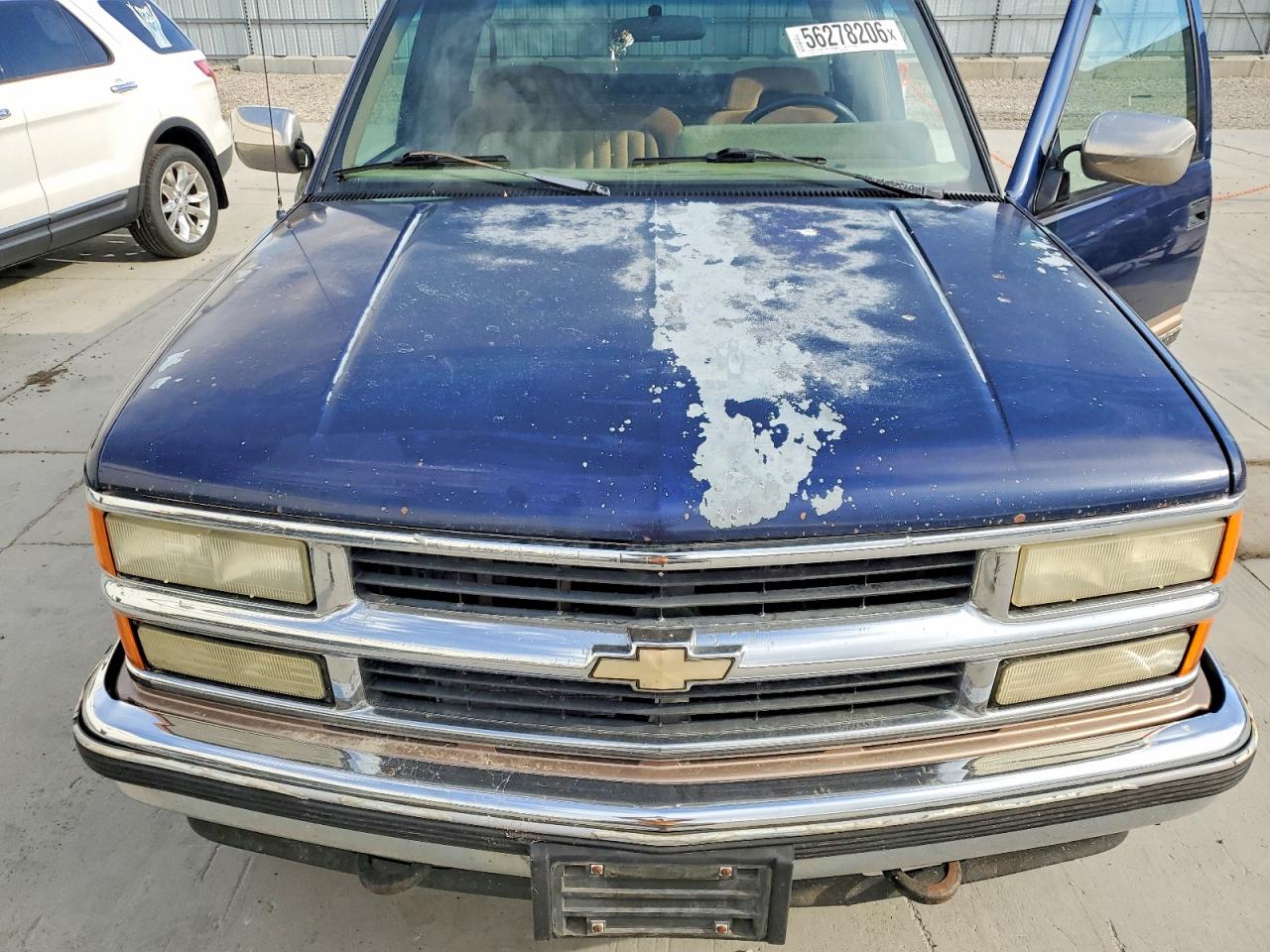 1994 Chevrolet Gmt-400 K1500 Blue vin: 1GCEK19K2RE305798