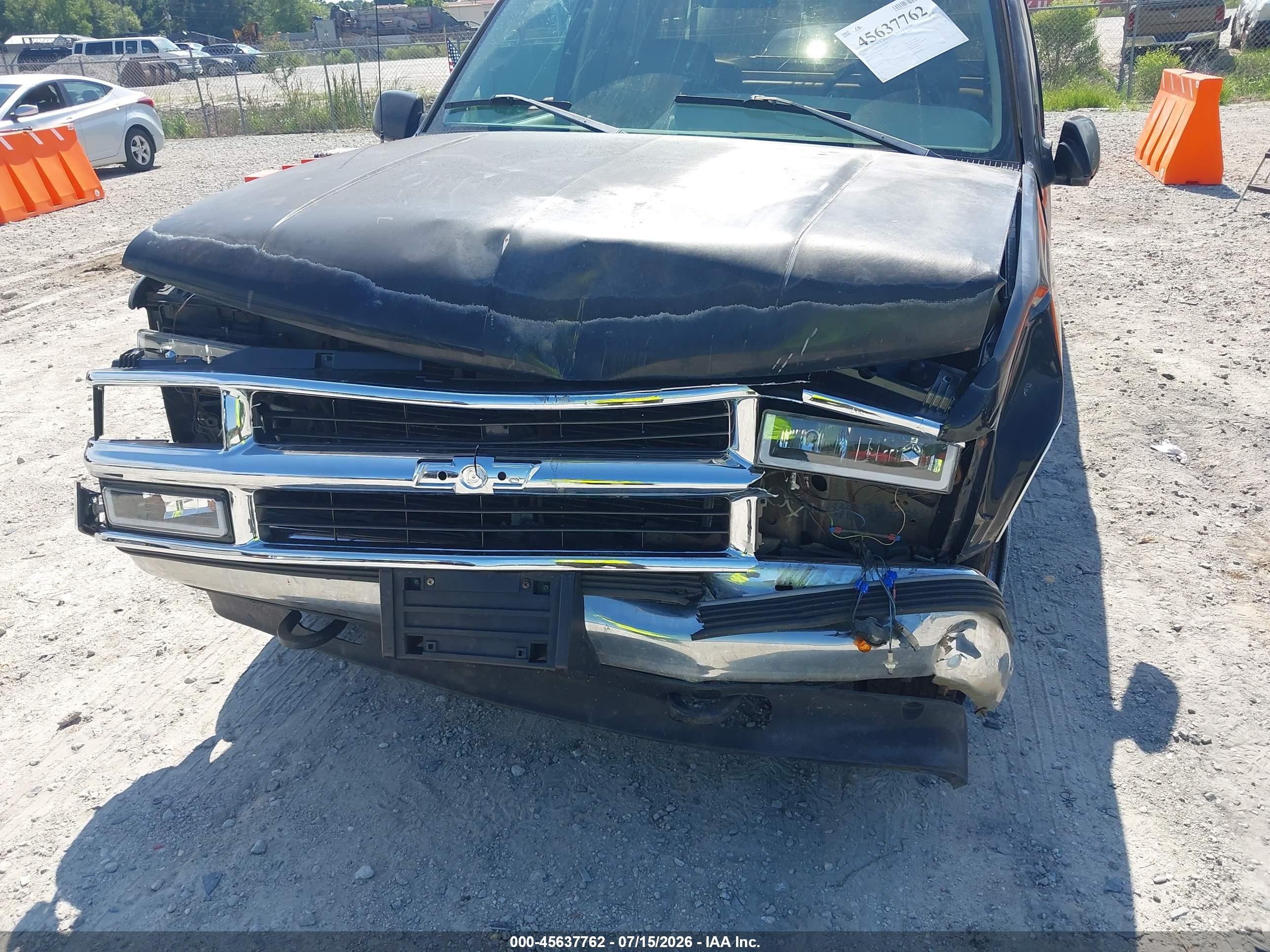1995 Chevrolet Gmt-400 K1500 Black vin: 1GCEK19K5SE210755