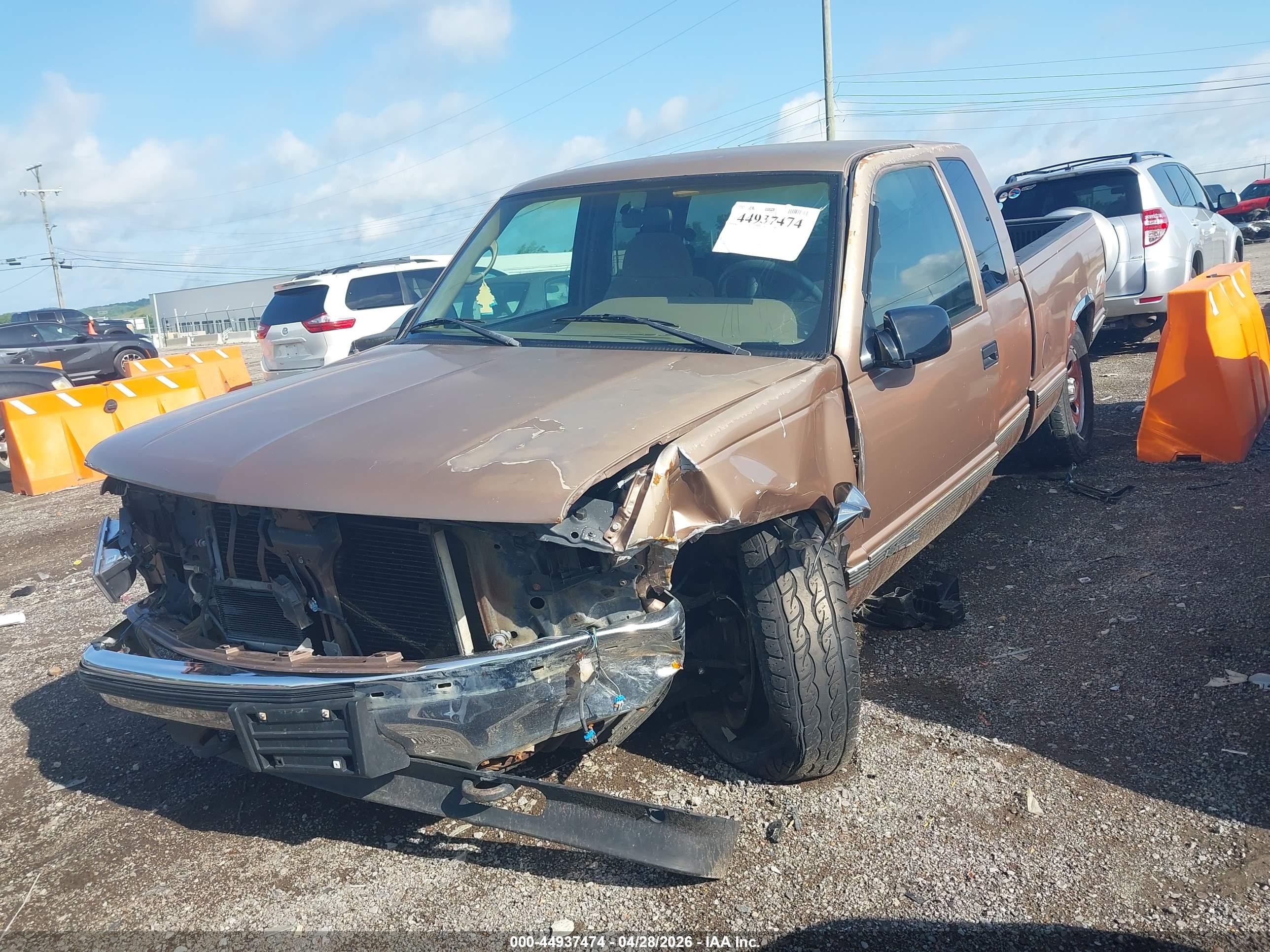 1995 Chevrolet Gmt-400 K1500 Gold vin: 1GCEK19K5SE221951