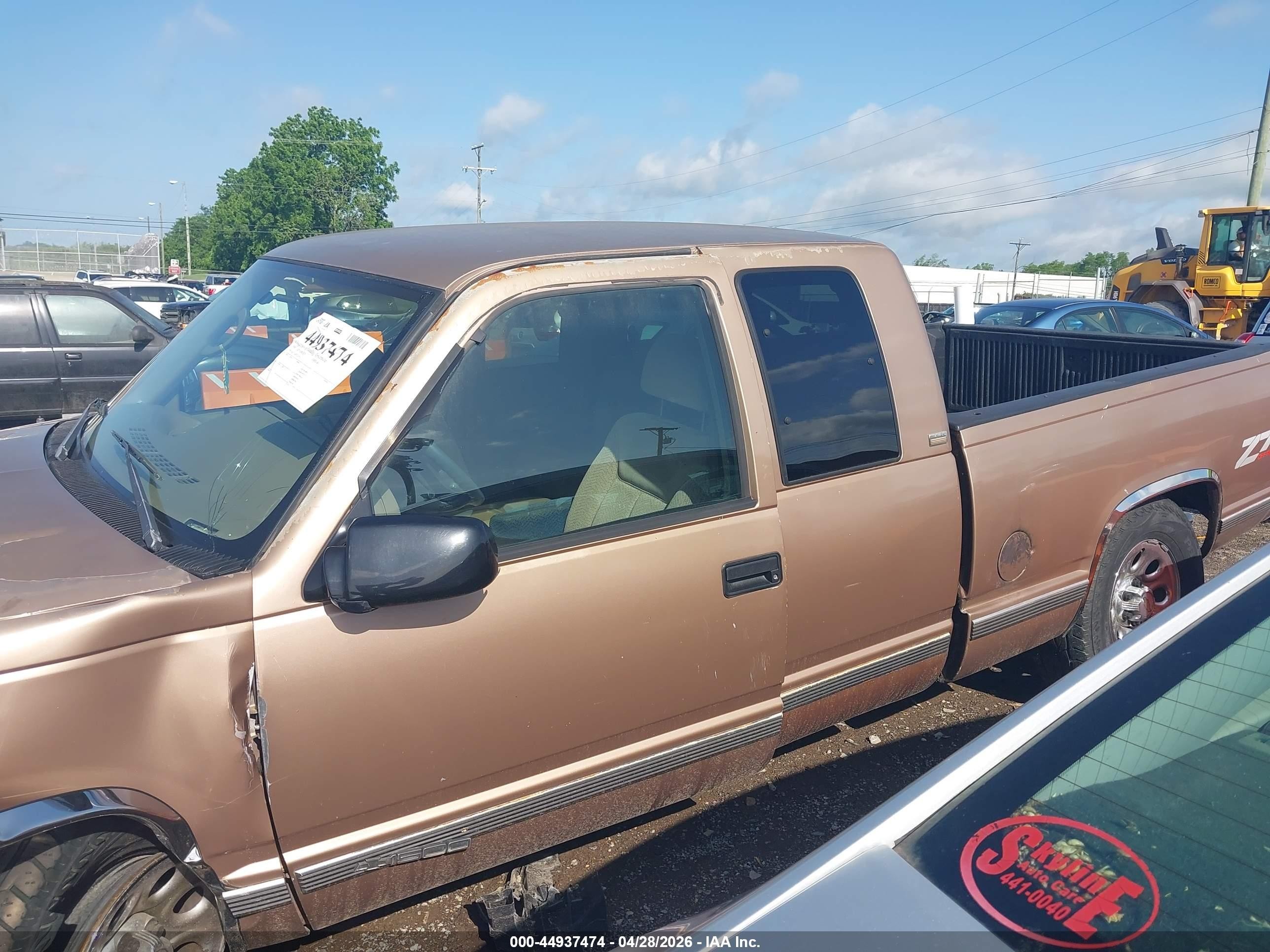 1995 Chevrolet Gmt-400 K1500 Gold vin: 1GCEK19K5SE221951