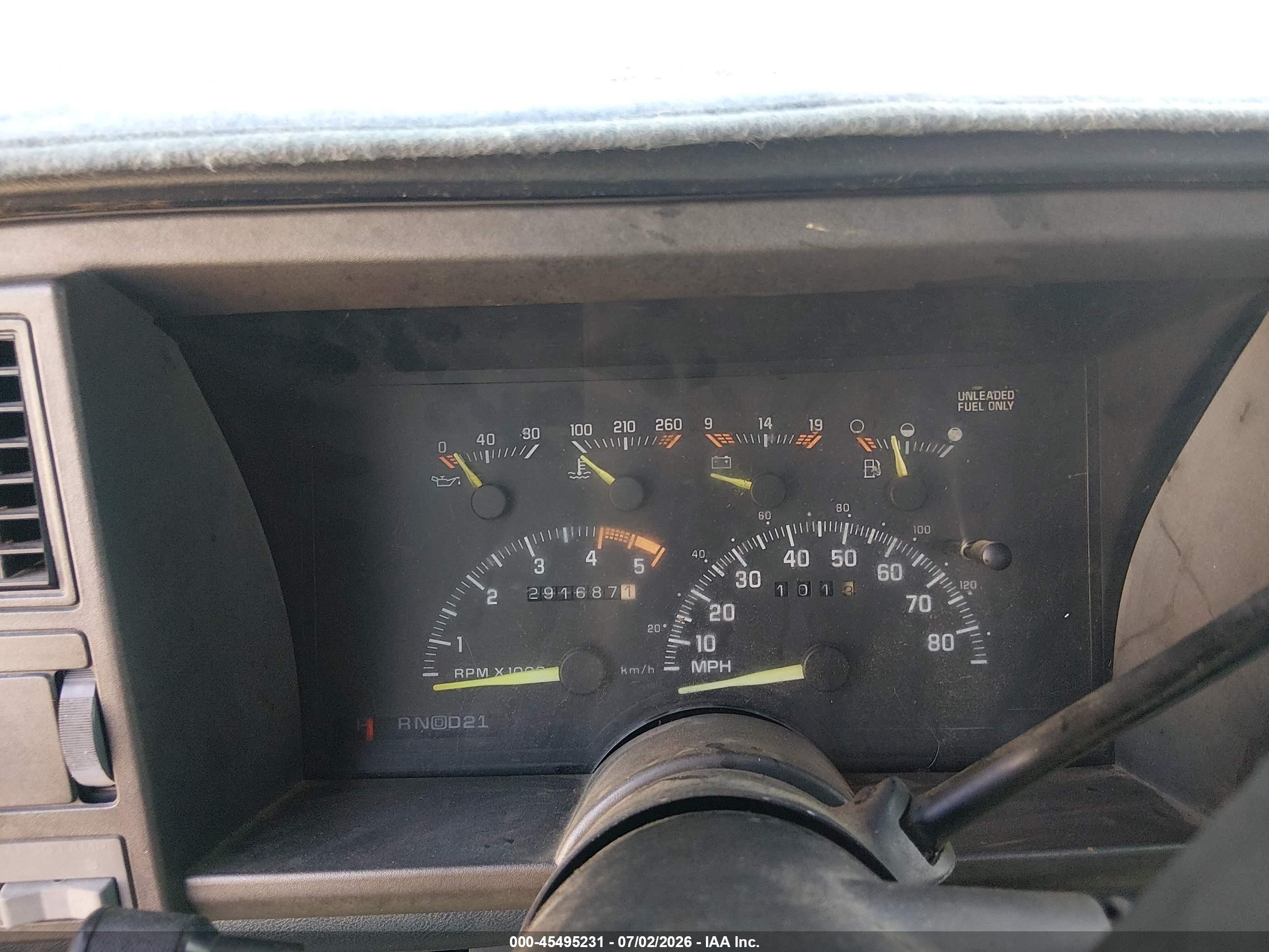 1994 Chevrolet Gmt-400 K1500 Navy vin: 1GCEK19K6RE113929