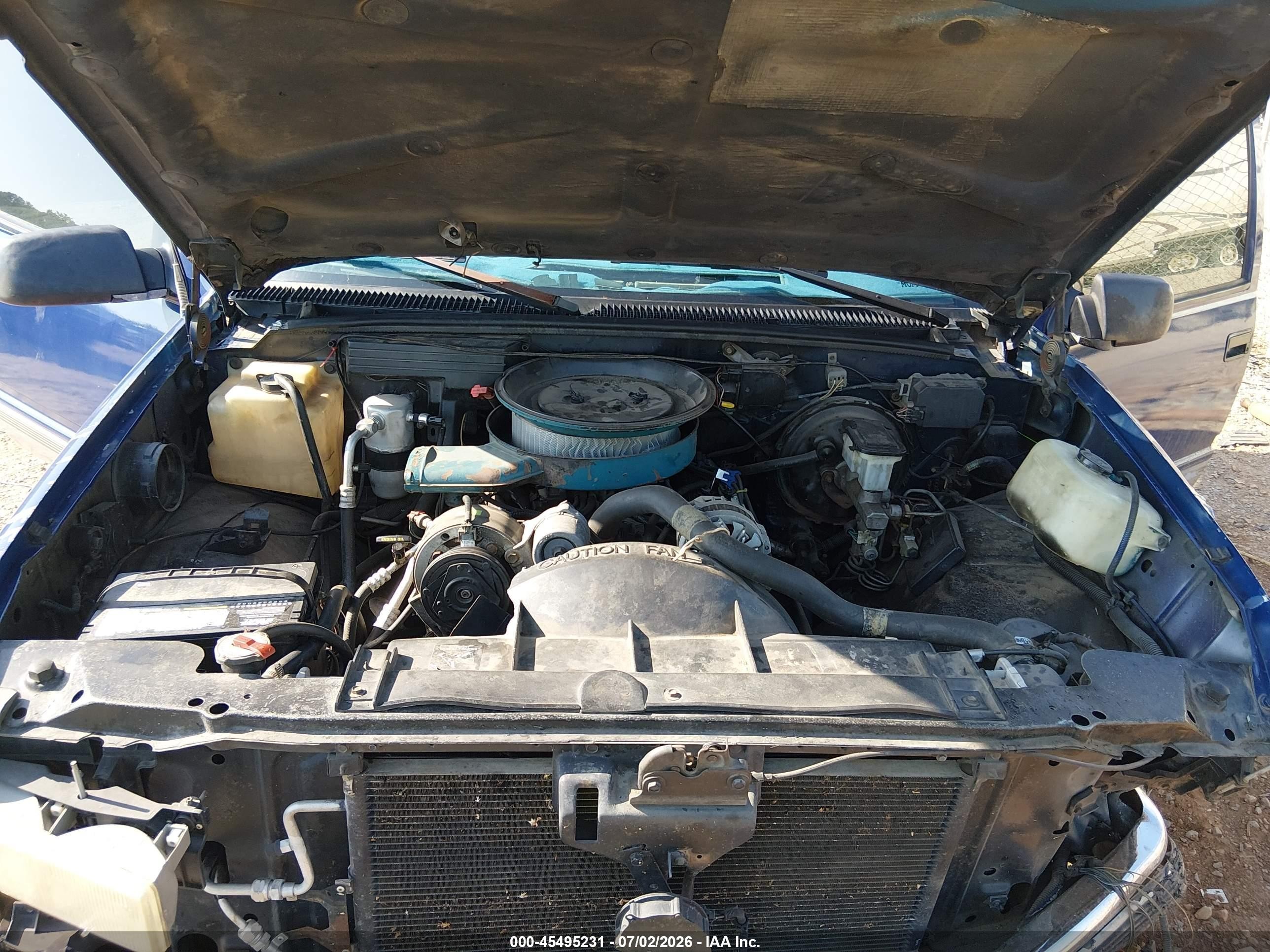 1994 Chevrolet Gmt-400 K1500 Navy vin: 1GCEK19K6RE113929