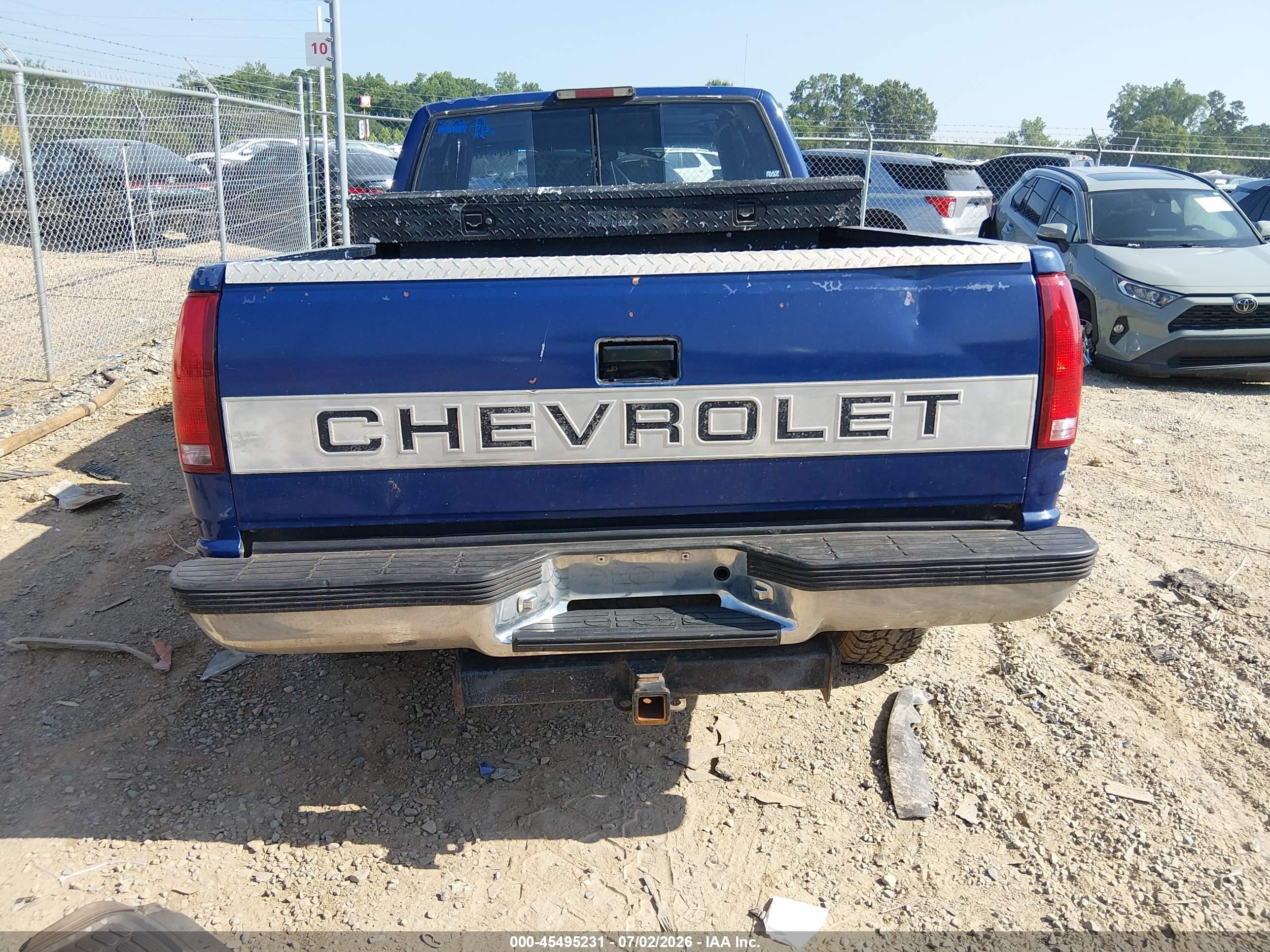 1994 Chevrolet Gmt-400 K1500 Navy vin: 1GCEK19K6RE113929