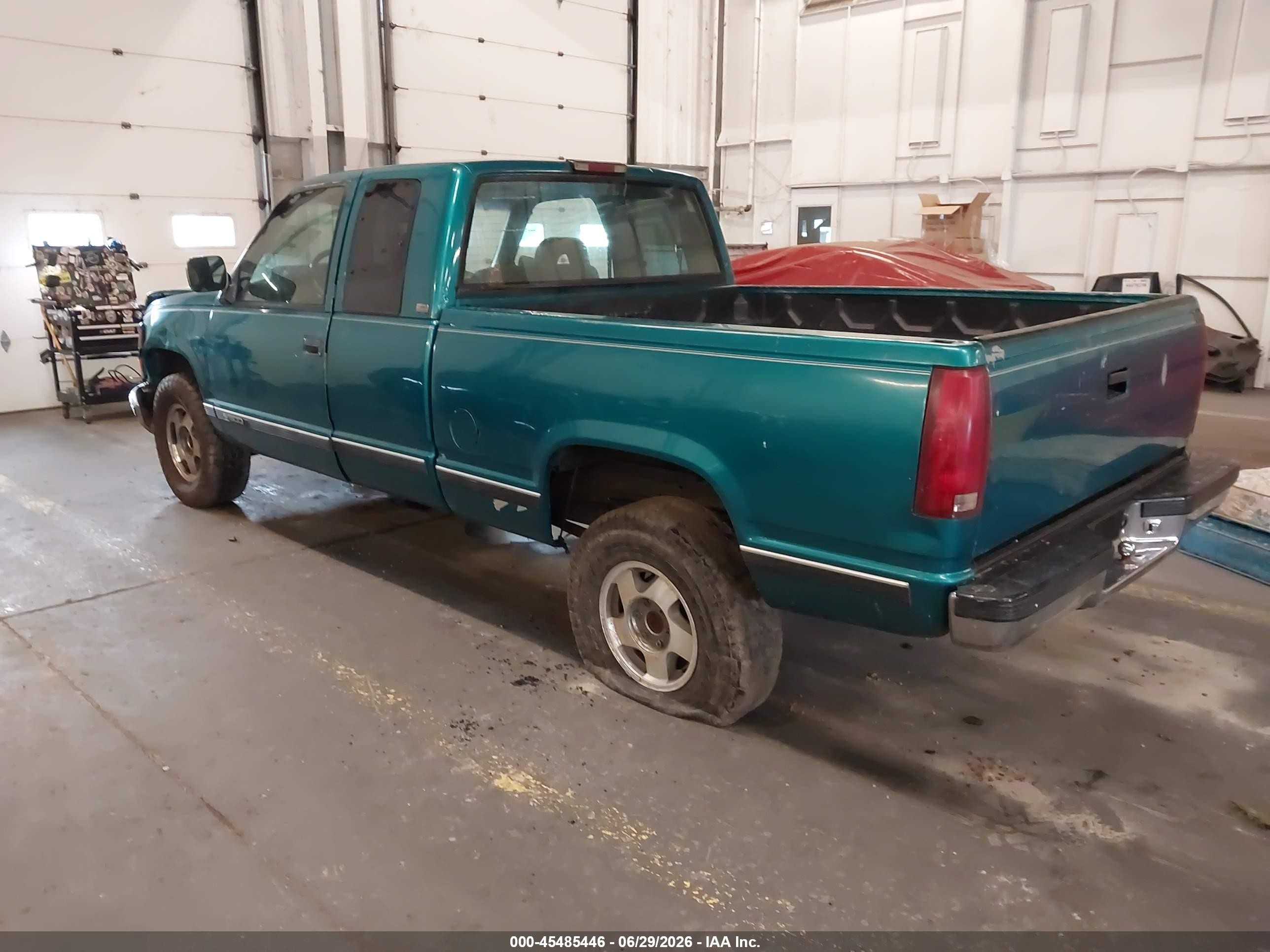 1994 Chevrolet Gmt-400 K1500 Green vin: 1GCEK19K6RE251132