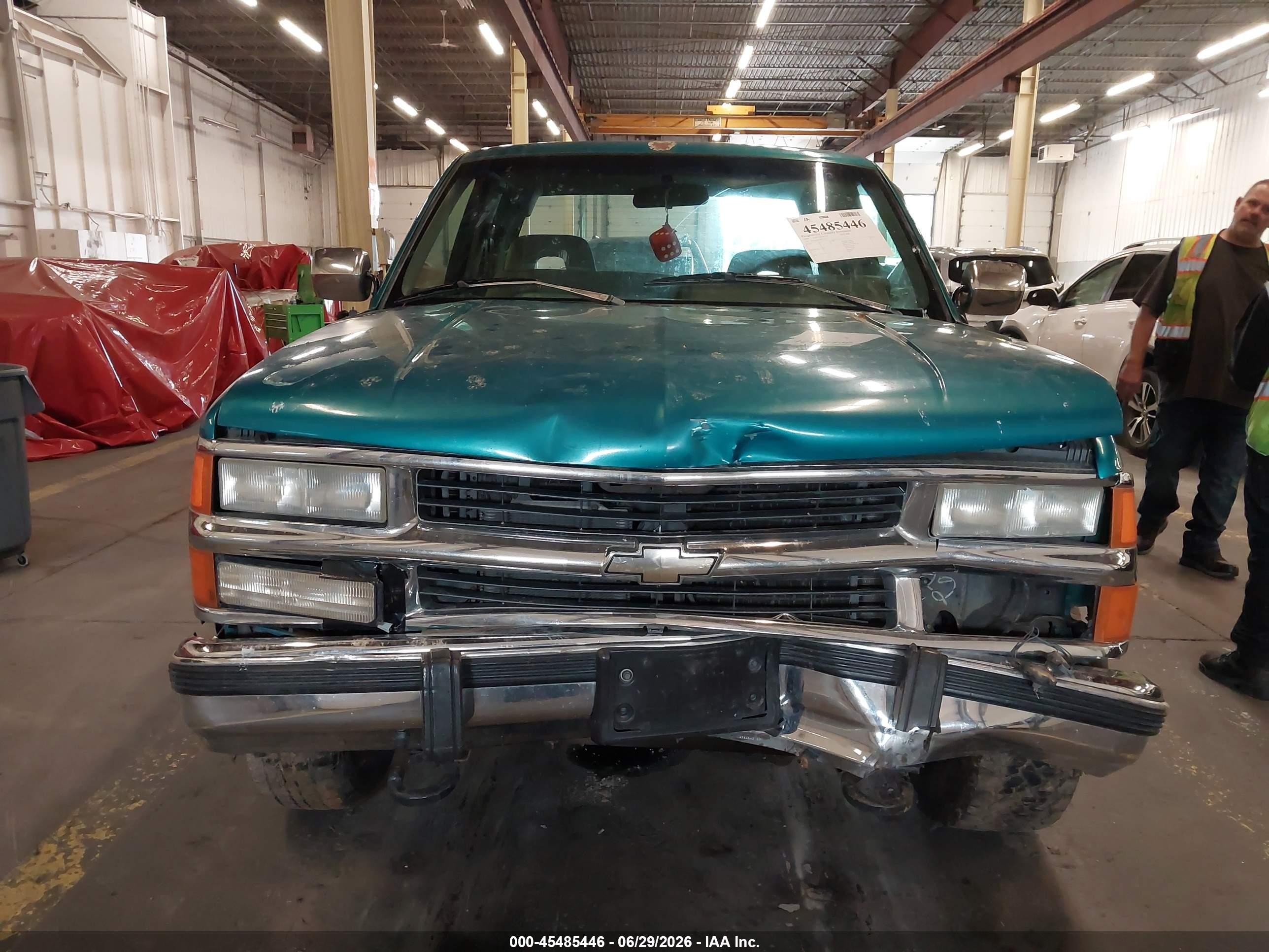 1994 Chevrolet Gmt-400 K1500 Green vin: 1GCEK19K6RE251132