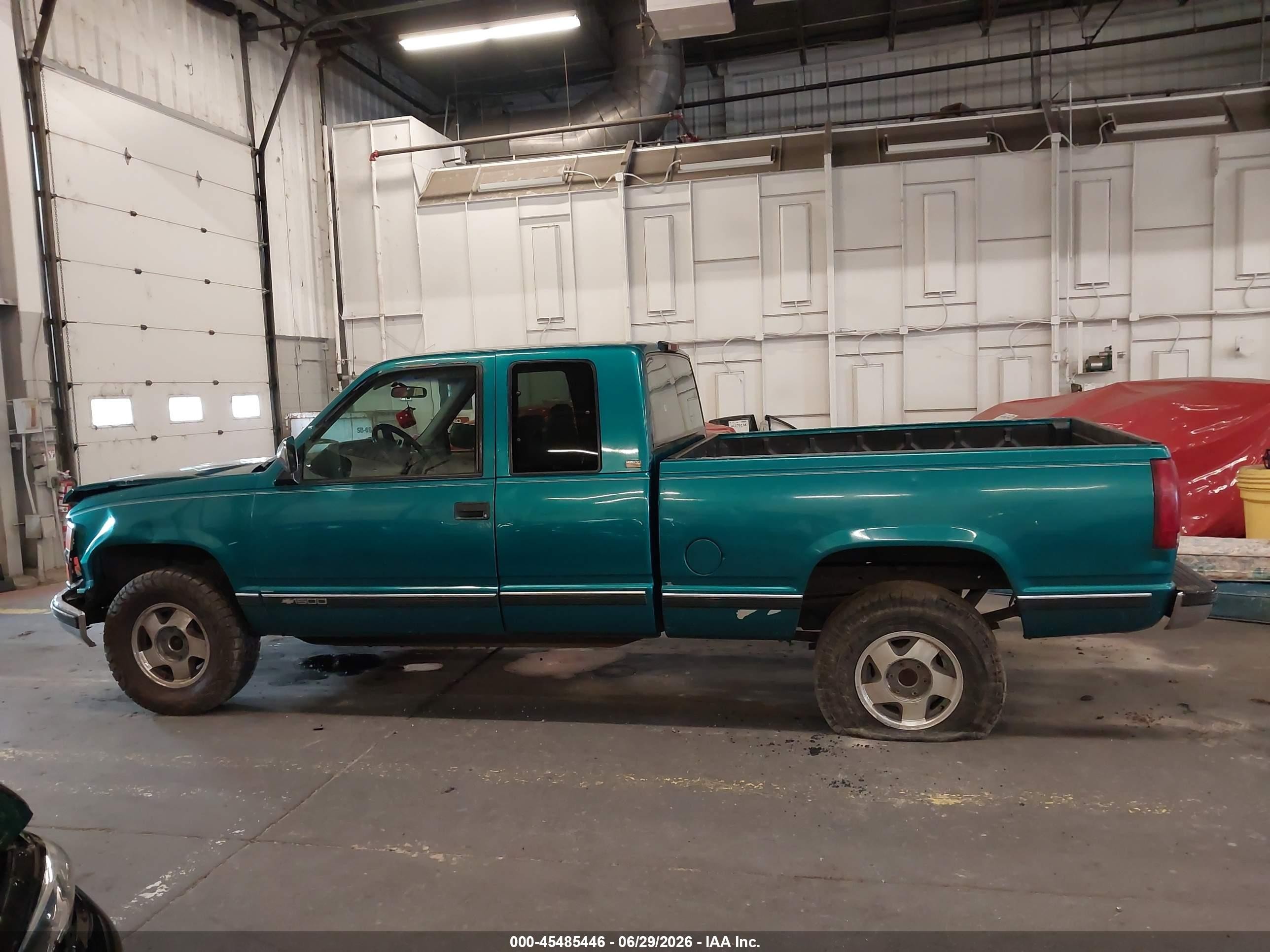 1994 Chevrolet Gmt-400 K1500 Green vin: 1GCEK19K6RE251132