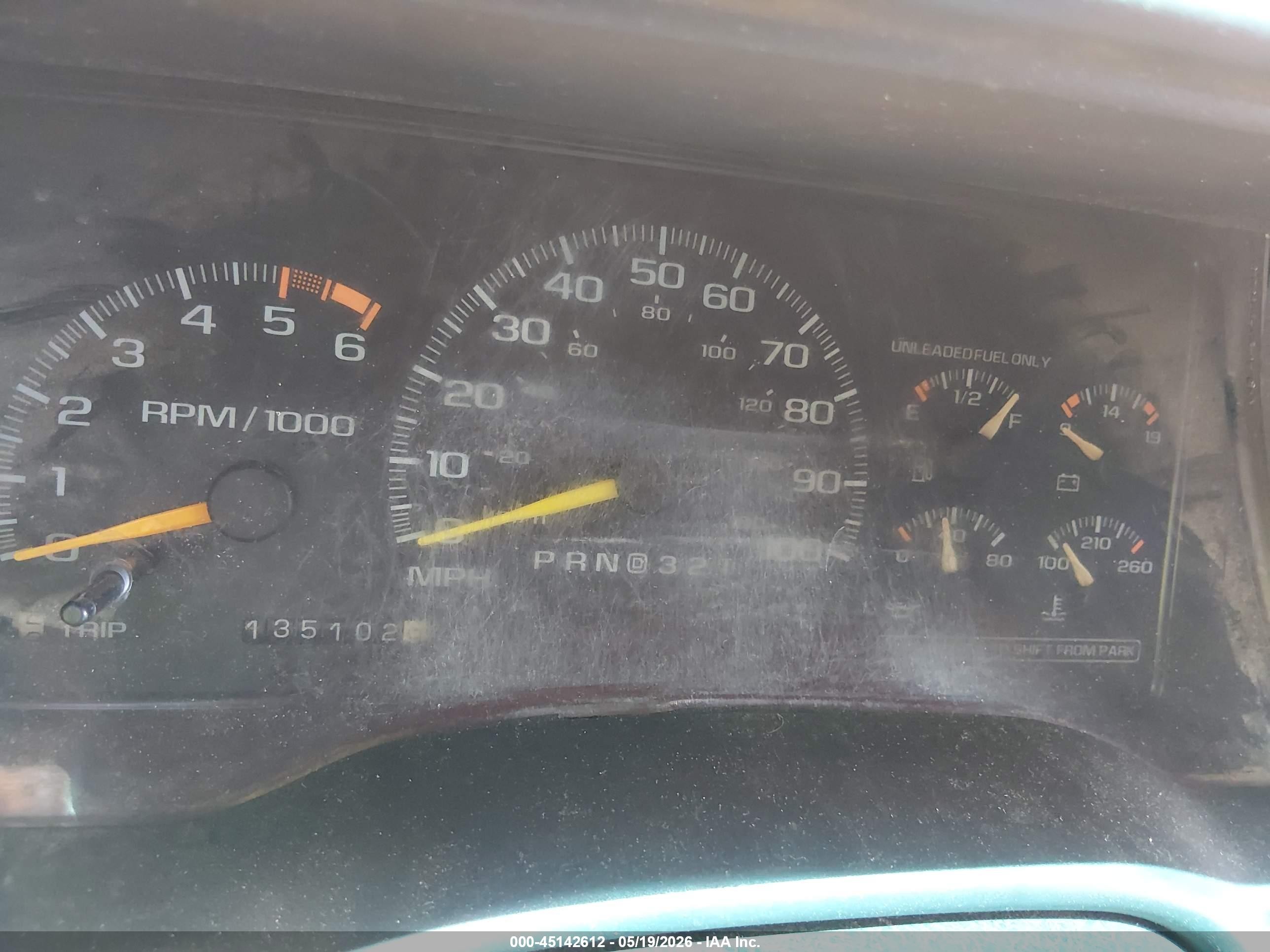 1996 Chevrolet Gmt-400 K1500 Burgundy vin: 1GCEK19M5TE187660