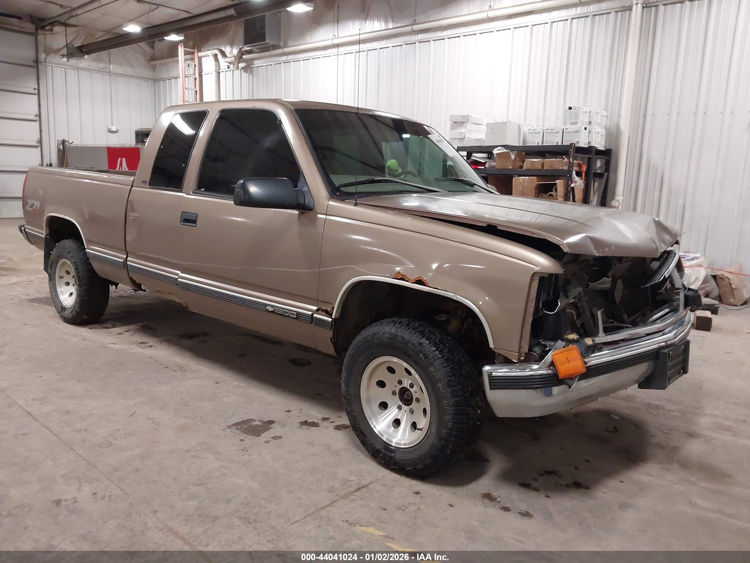 1997 Chevrolet K1500 Fleetside Tan vin: 1GCEK19M6VE122545