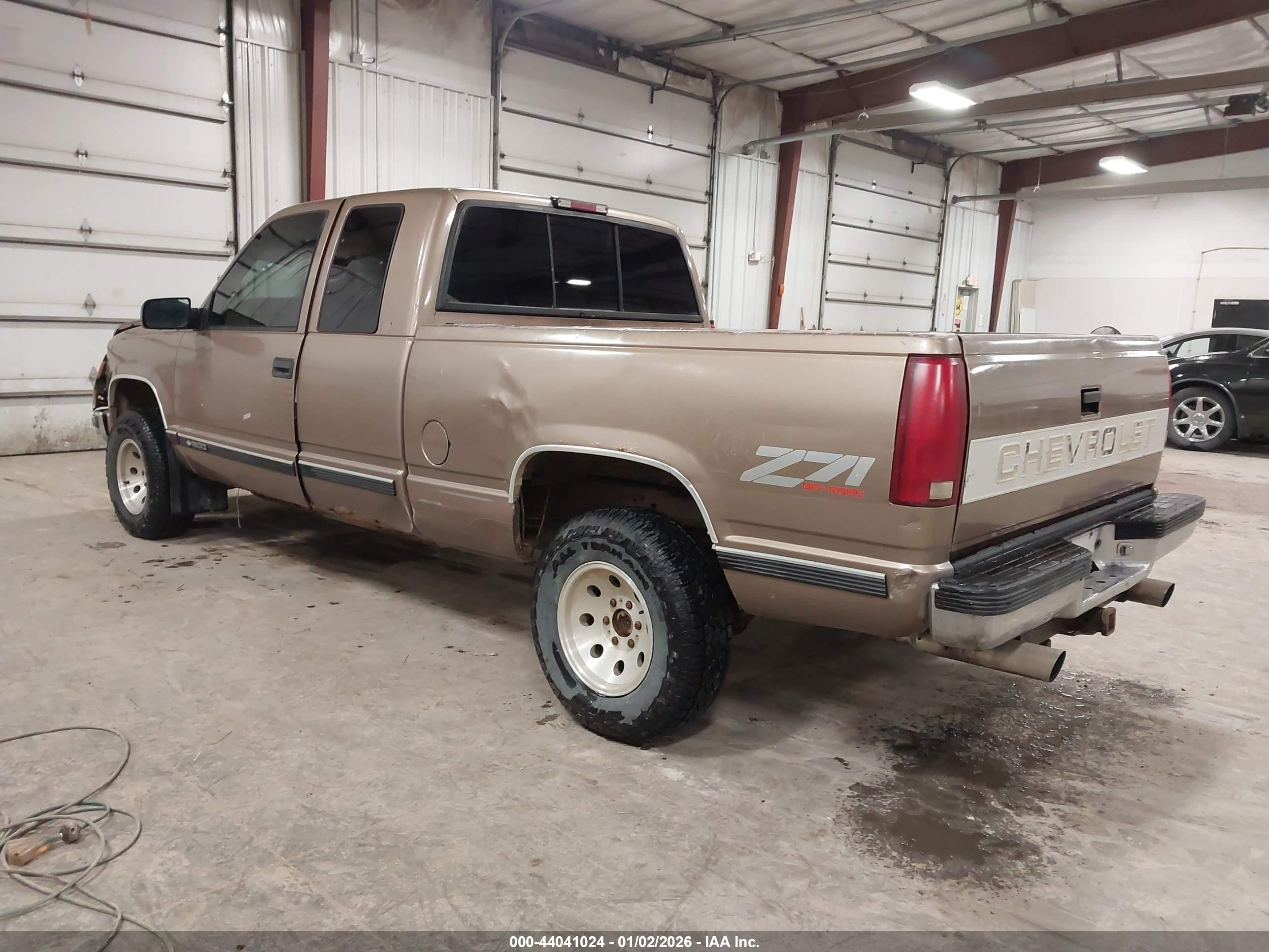 1997 Chevrolet K1500 Fleetside Tan vin: 1GCEK19M6VE122545