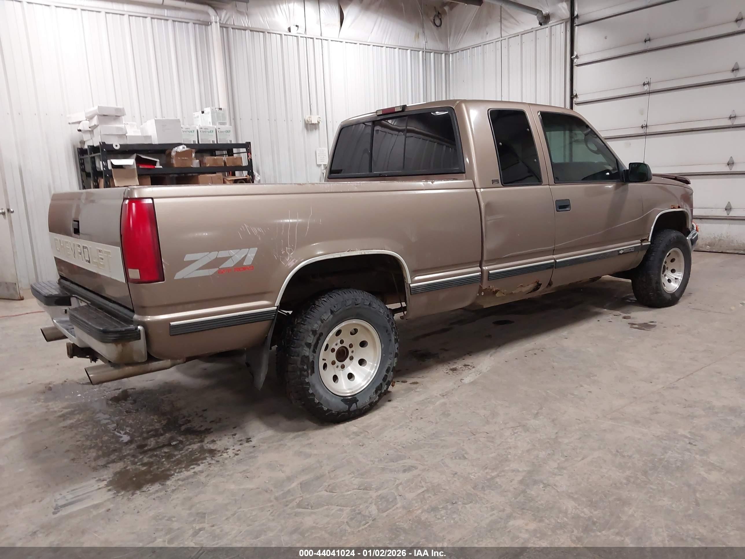 1997 Chevrolet K1500 Fleetside Tan vin: 1GCEK19M6VE122545