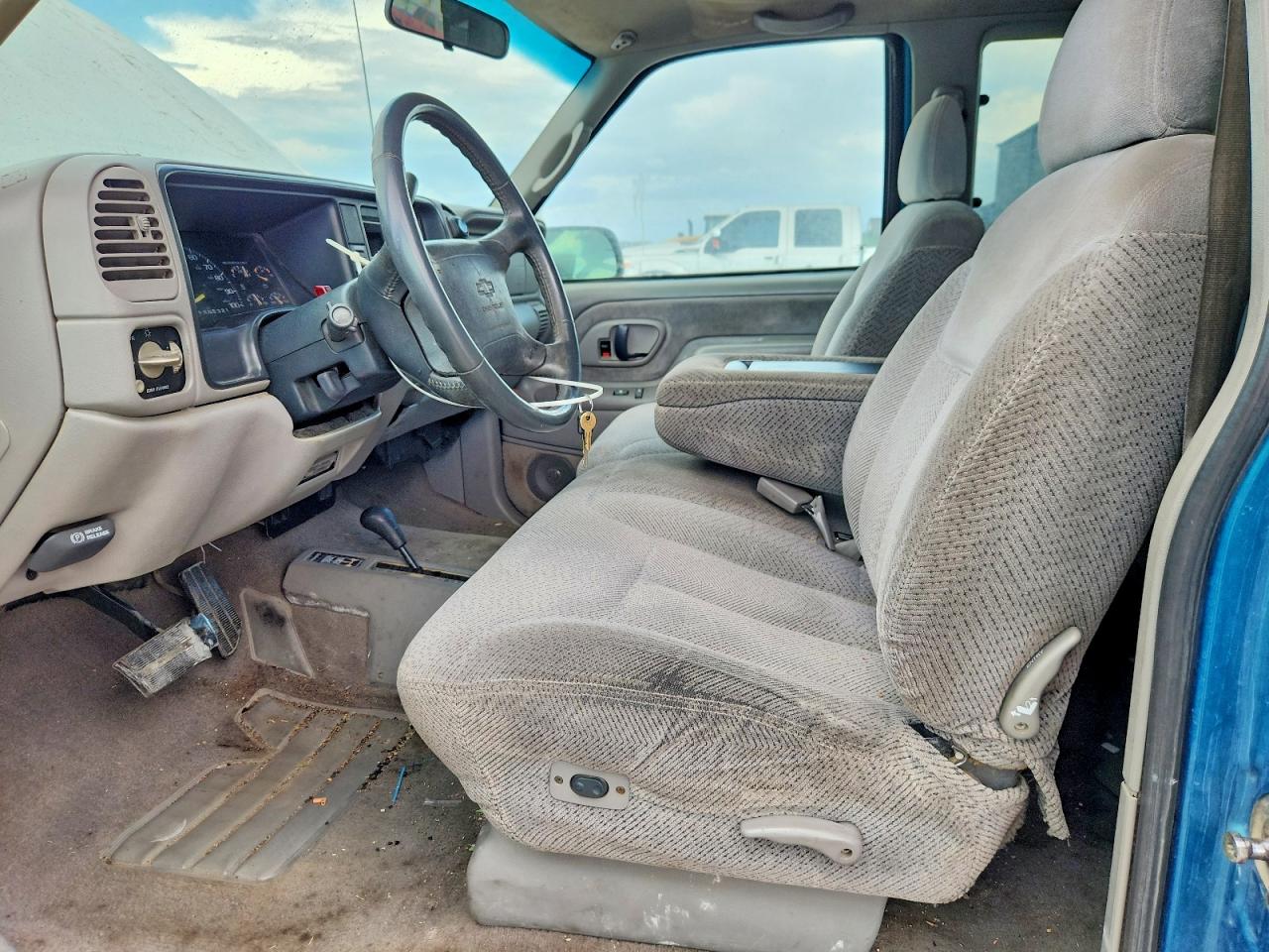 1997 Chevrolet Gmt-400 K1500 Green vin: 1GCEK19R0VE182509