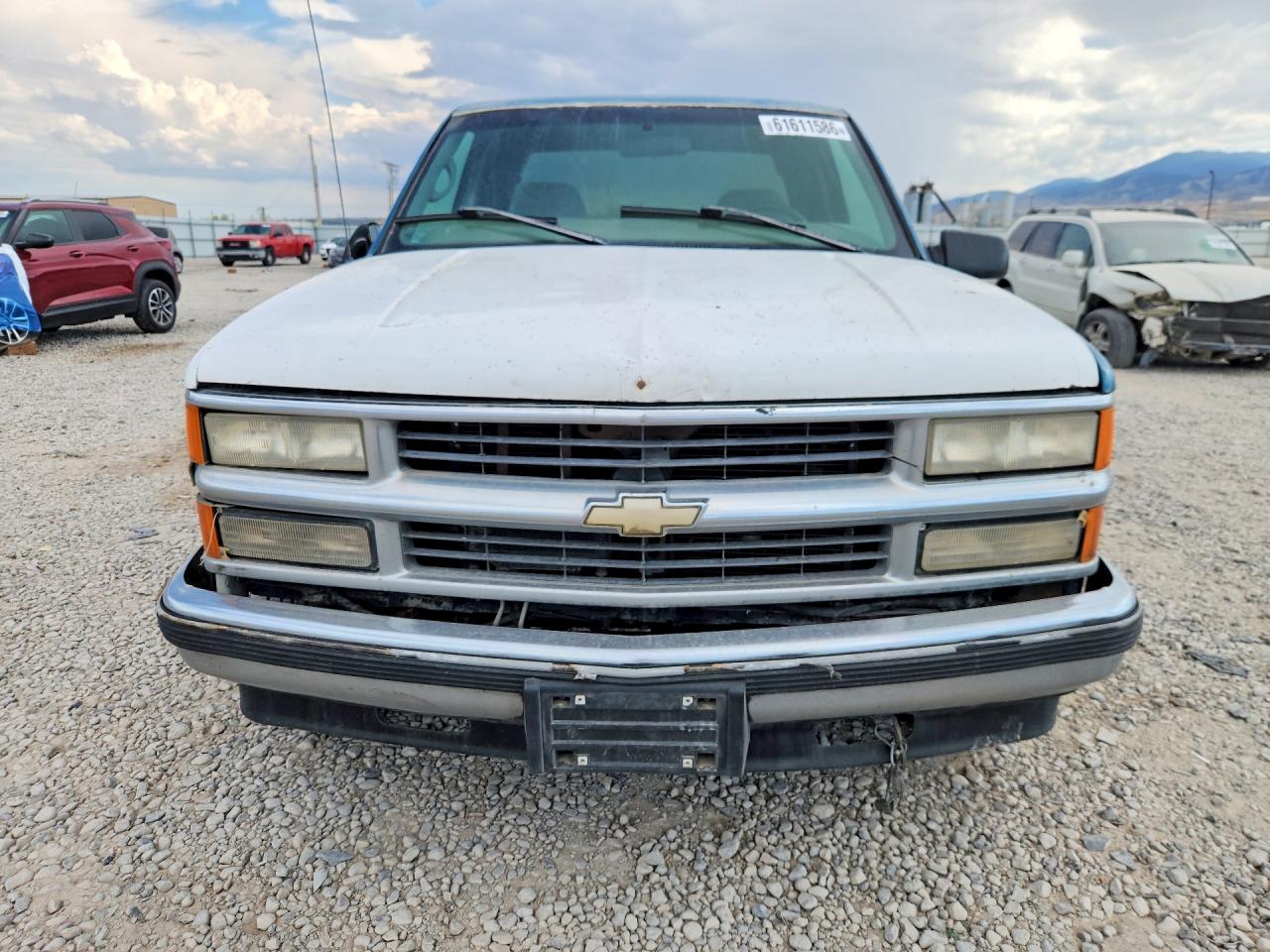 1997 Chevrolet Gmt-400 K1500 Green vin: 1GCEK19R0VE182509