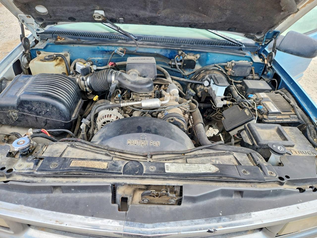 1997 Chevrolet Gmt-400 K1500 Green vin: 1GCEK19R0VE182509