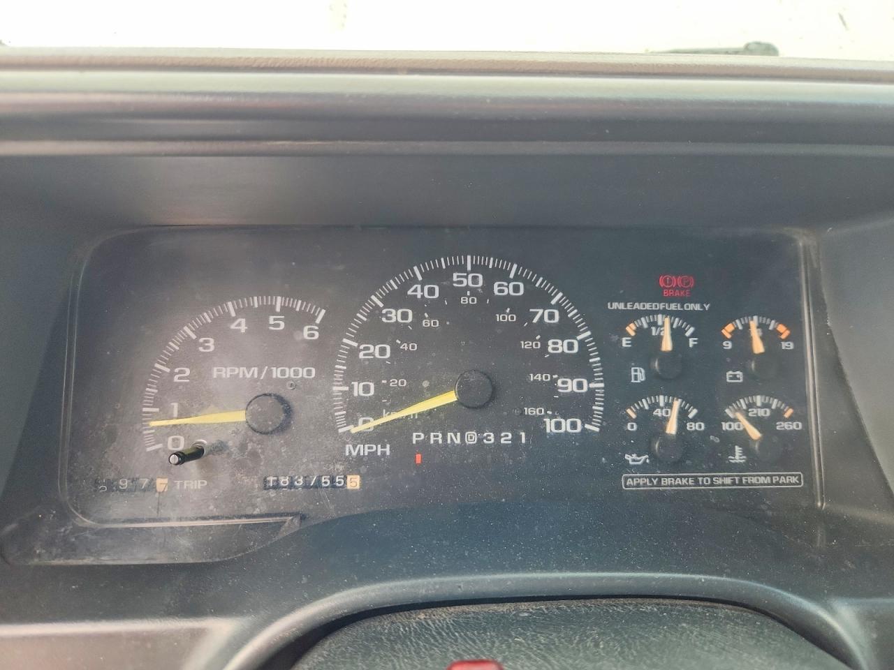1997 Chevrolet Gmt-400 K1500 Green vin: 1GCEK19R0VE182509