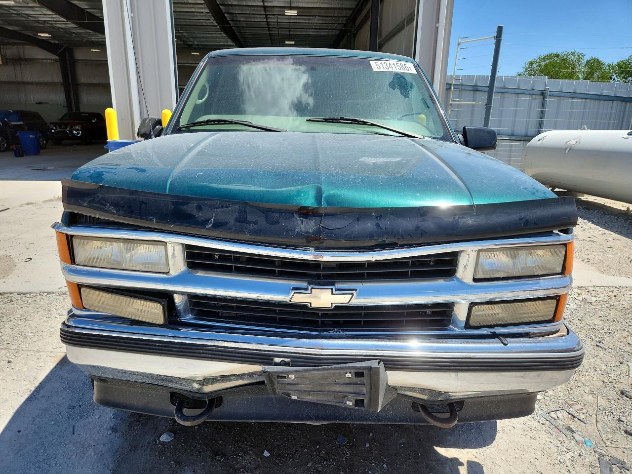 1998 Chevrolet Gmt-400 K1500 Green vin: 1GCEK19R0WR119677