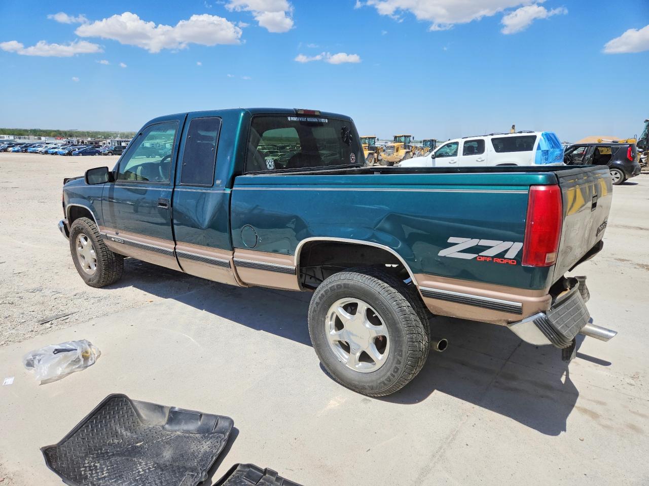 1998 Chevrolet Gmt-400 K1500 Green vin: 1GCEK19R0WR119677