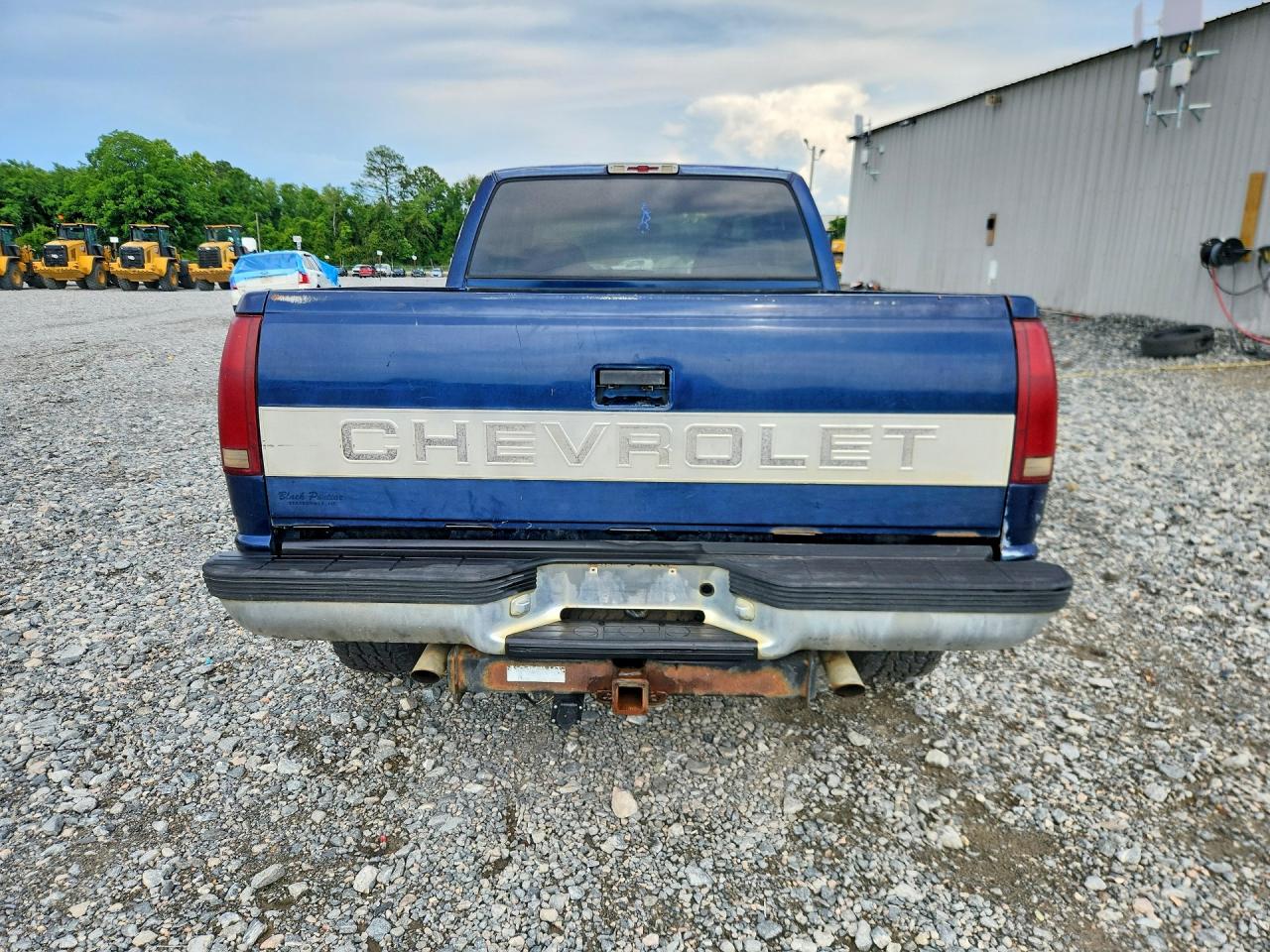 1996 Chevrolet Gmt-400 K1500 Blue vin: 1GCEK19R2TE238348