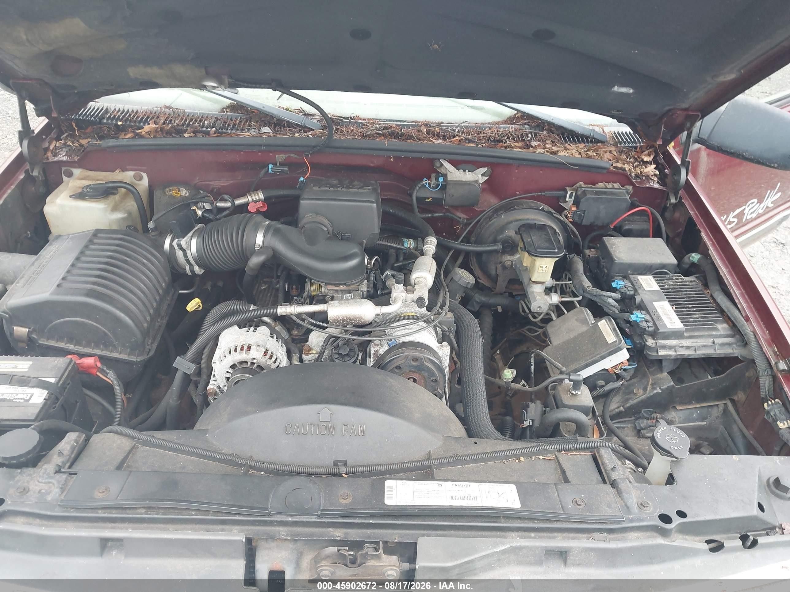 1998 Chevrolet C/k 1500 Silverado Fleetside Burgundy vin: 1GCEK19R3WE114514