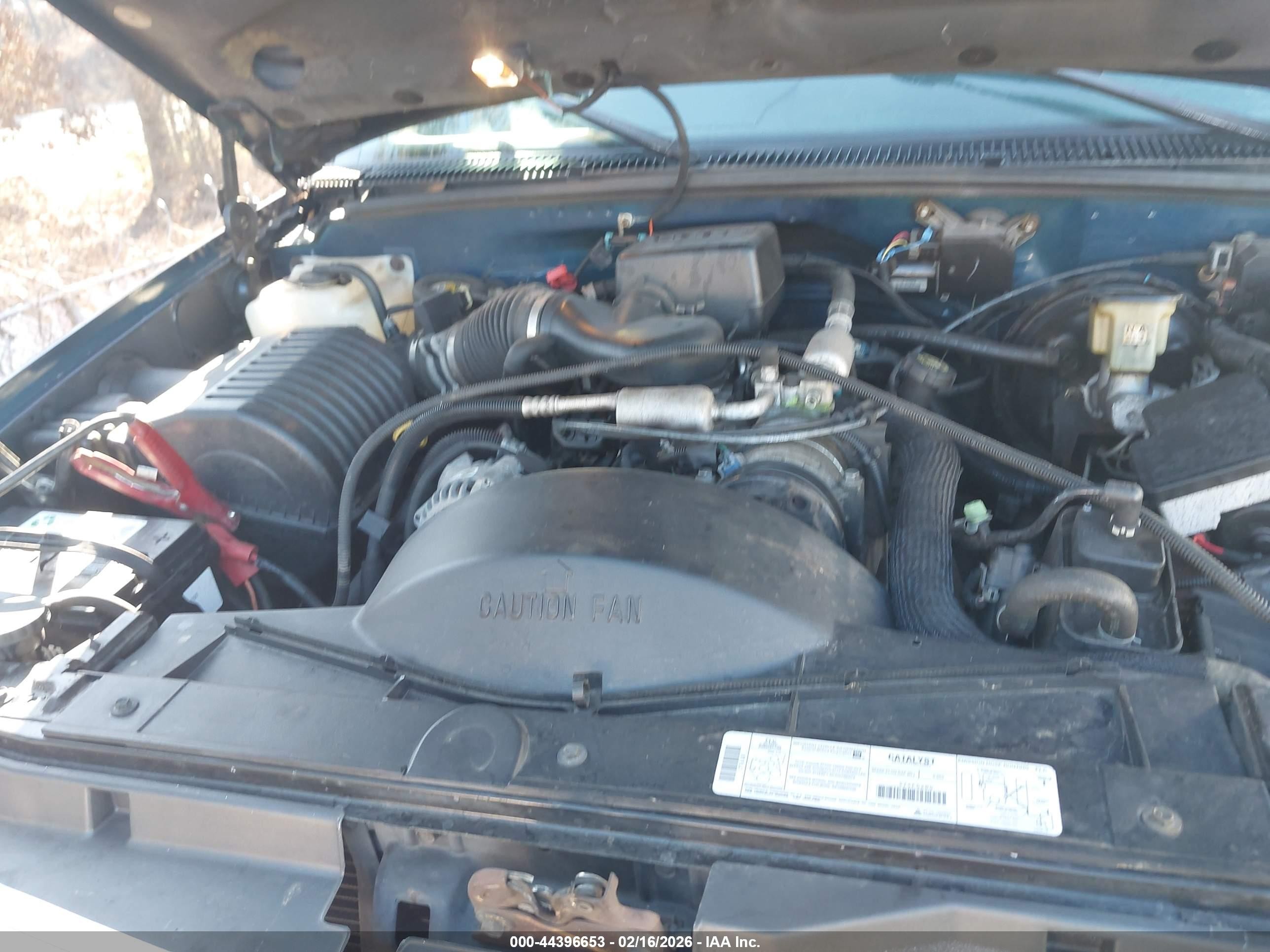 1998 Chevrolet C/k 1500 Silverado Fleetside Синий vin: 1GCEK19R3WE165270