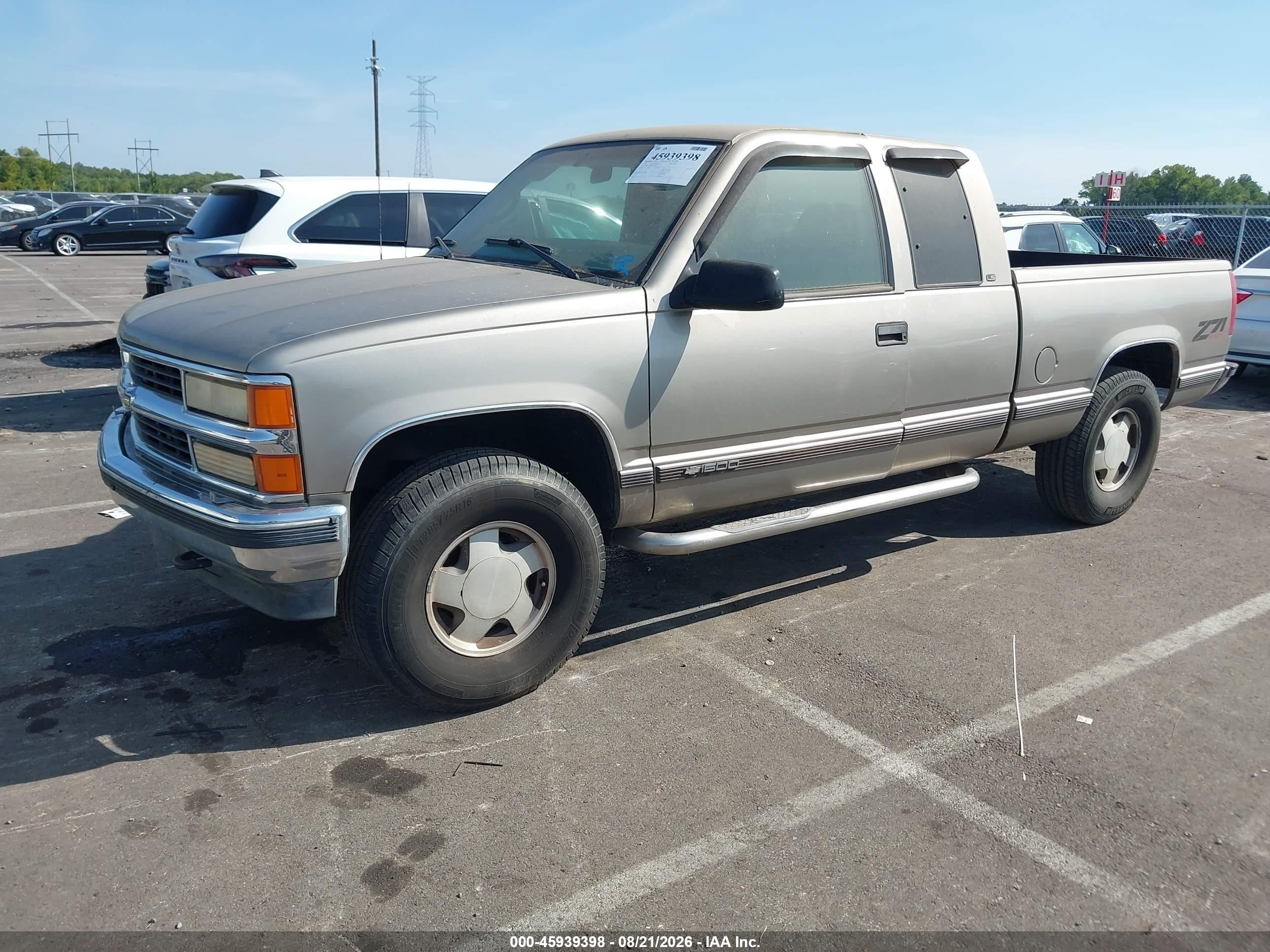 1999 Chevrolet C/k 1500 Ls Brown vin: 1GCEK19R4XR120672