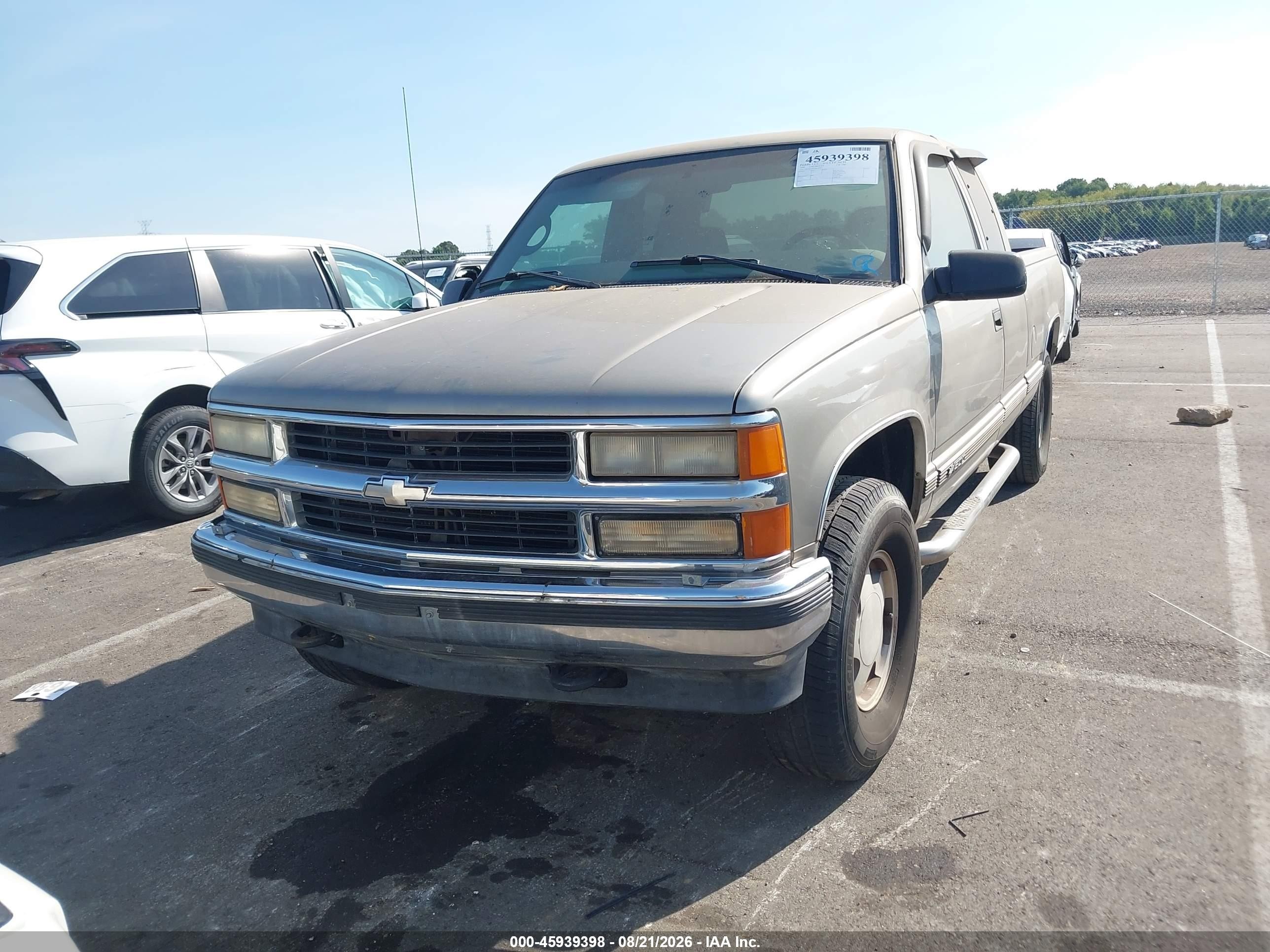 1999 Chevrolet C/k 1500 Ls Brown vin: 1GCEK19R4XR120672