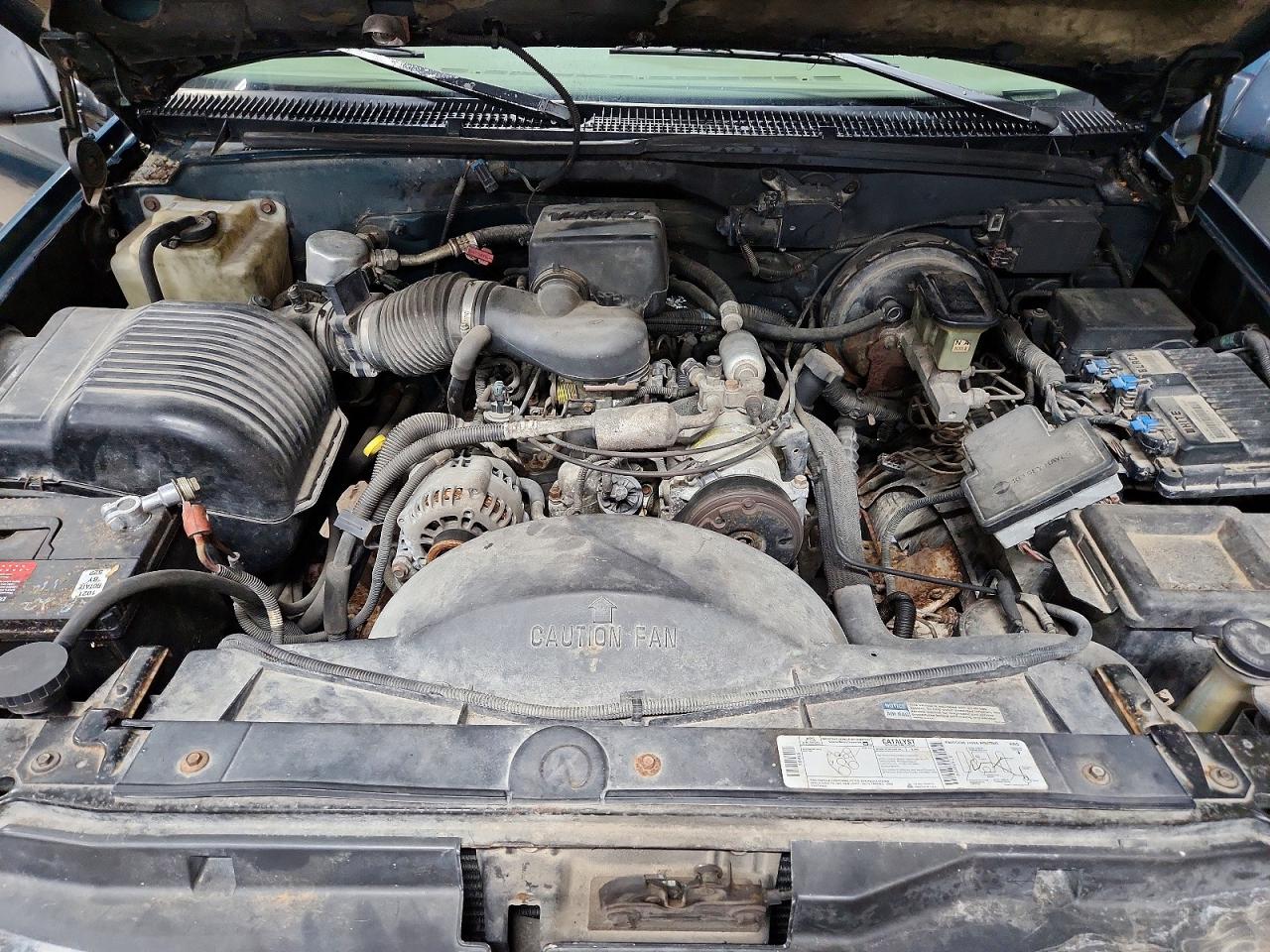 1997 Chevrolet Gmt-400 K1500 Green vin: 1GCEK19R5VE110396