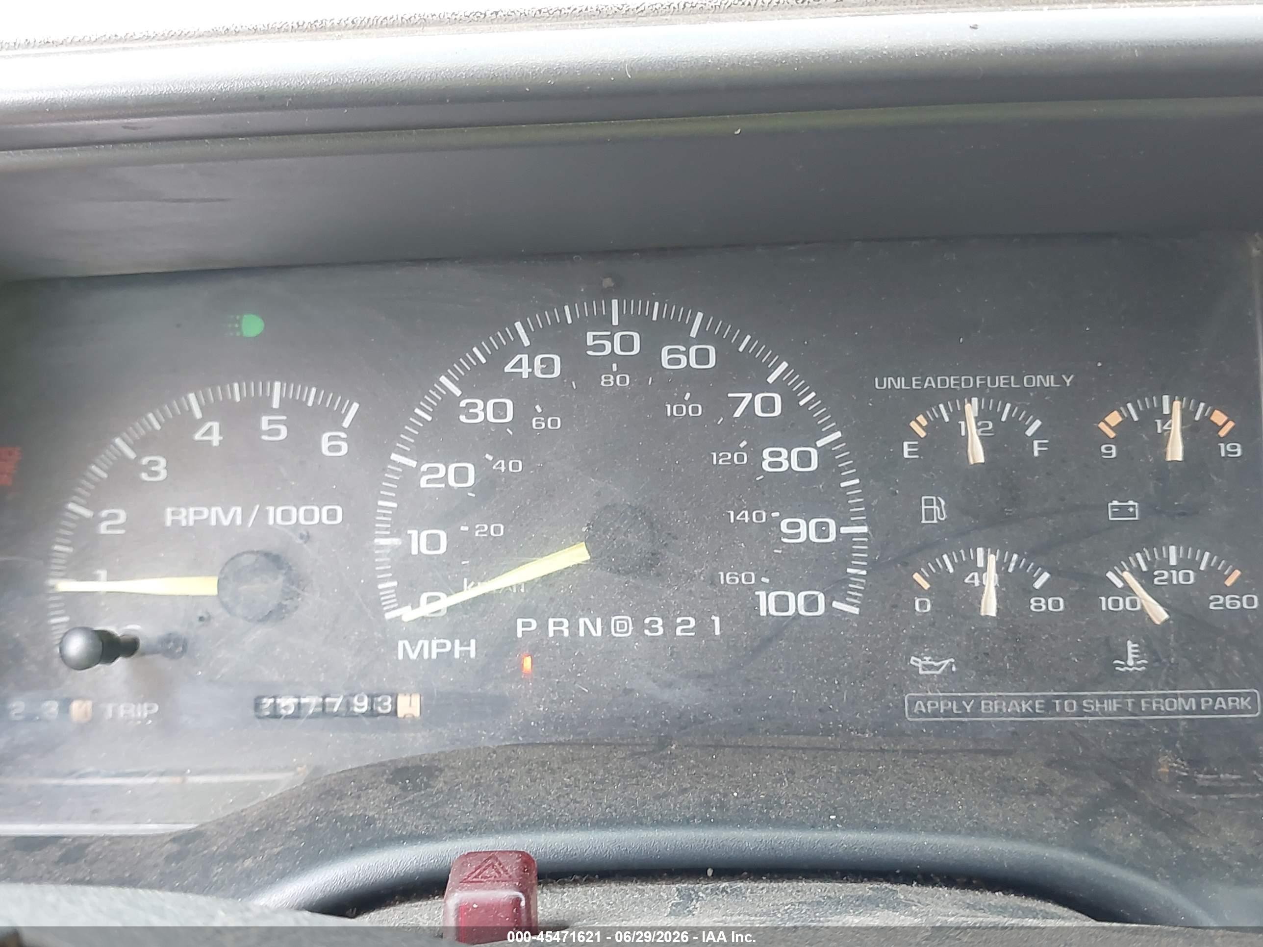 1997 Chevrolet K1500 Fleetside Blue vin: 1GCEK19R5VE187687