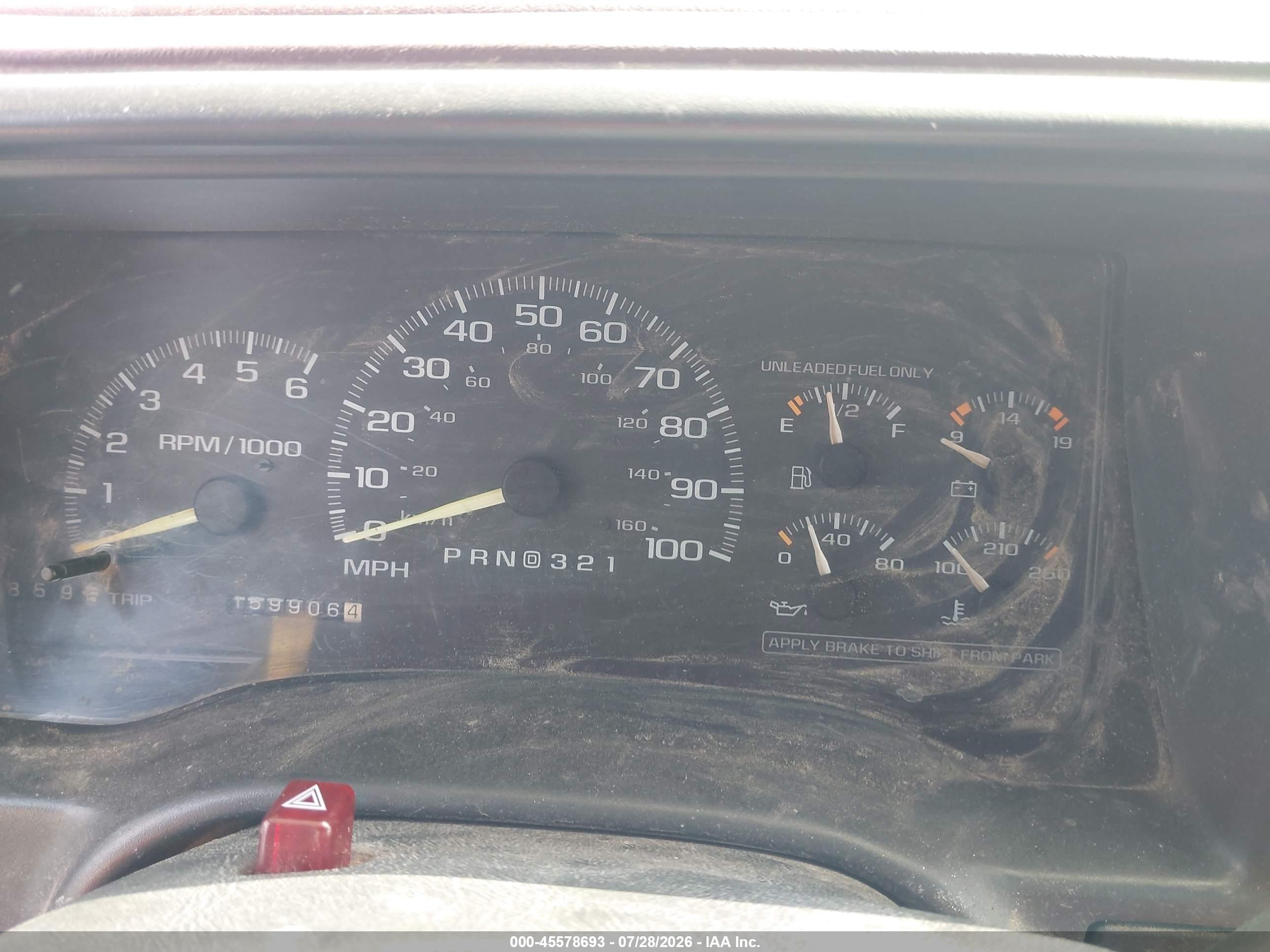 1997 Chevrolet K1500 Fleetside Silver vin: 1GCEK19R7VE239692