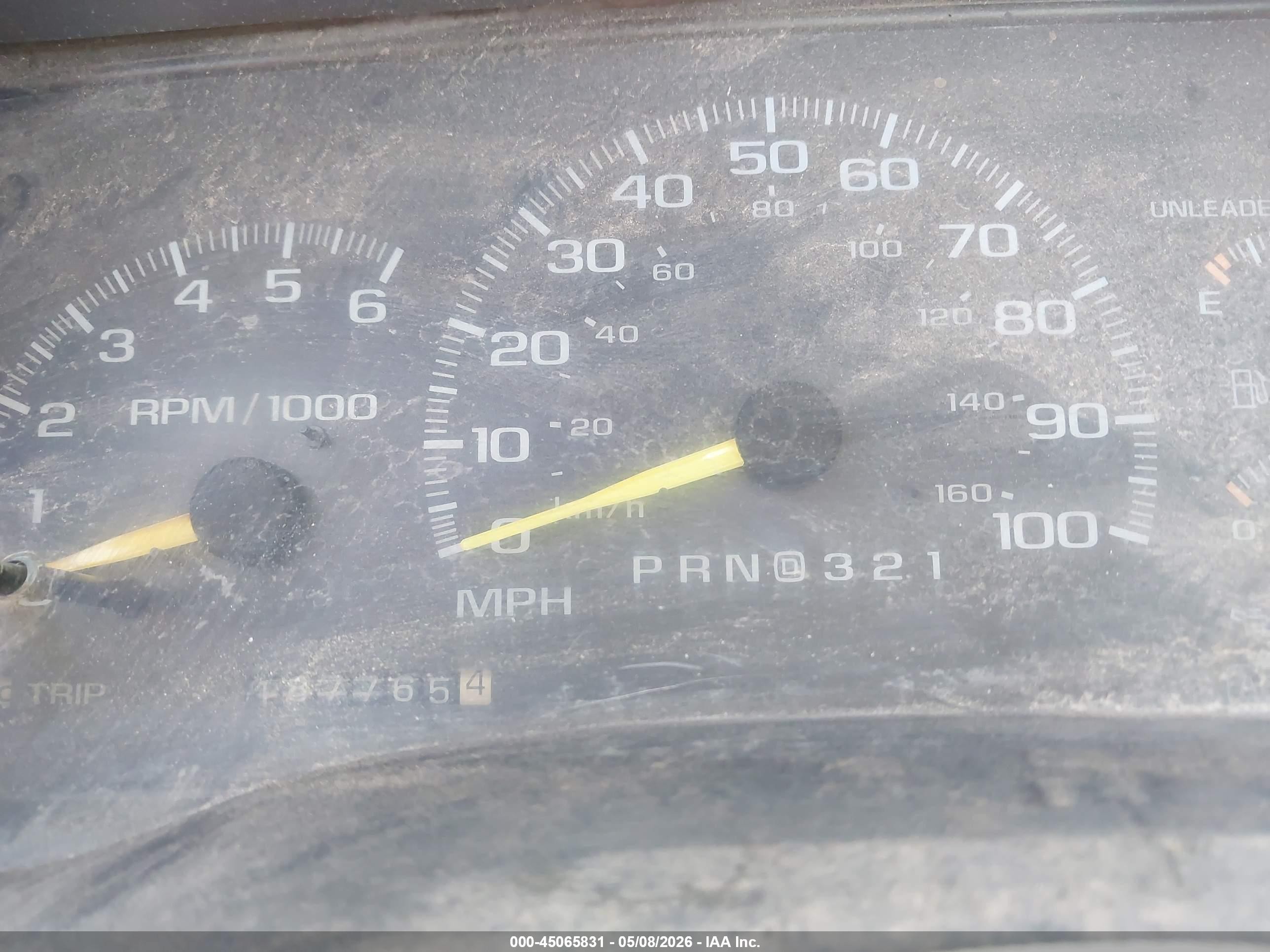 1998 Chevrolet C/k 1500 Silverado Fleetside Blue vin: 1GCEK19R7WE110692