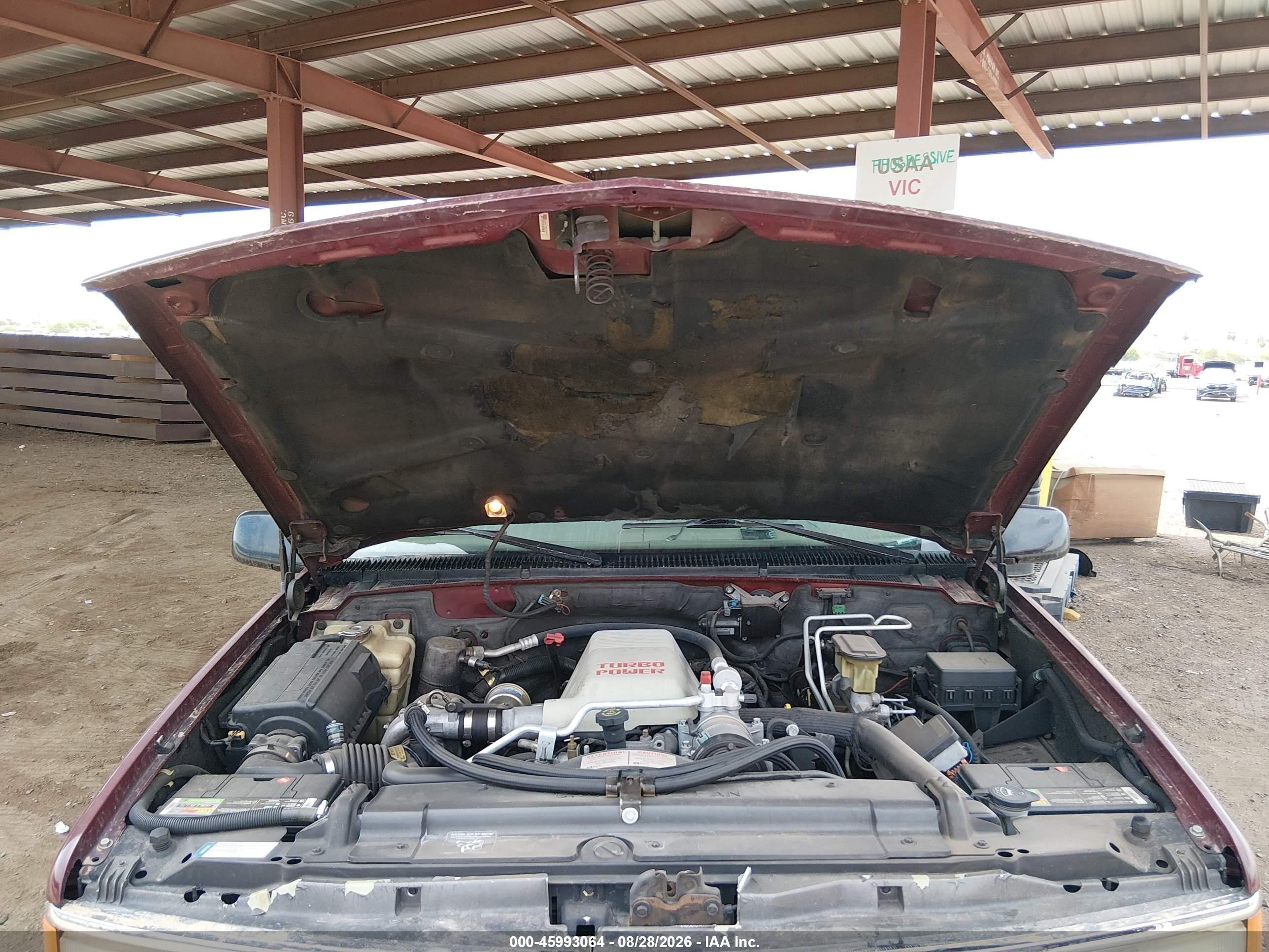 1998 Chevrolet C/k 1500 Fleetside Red vin: 1GCEK19S4WE143829