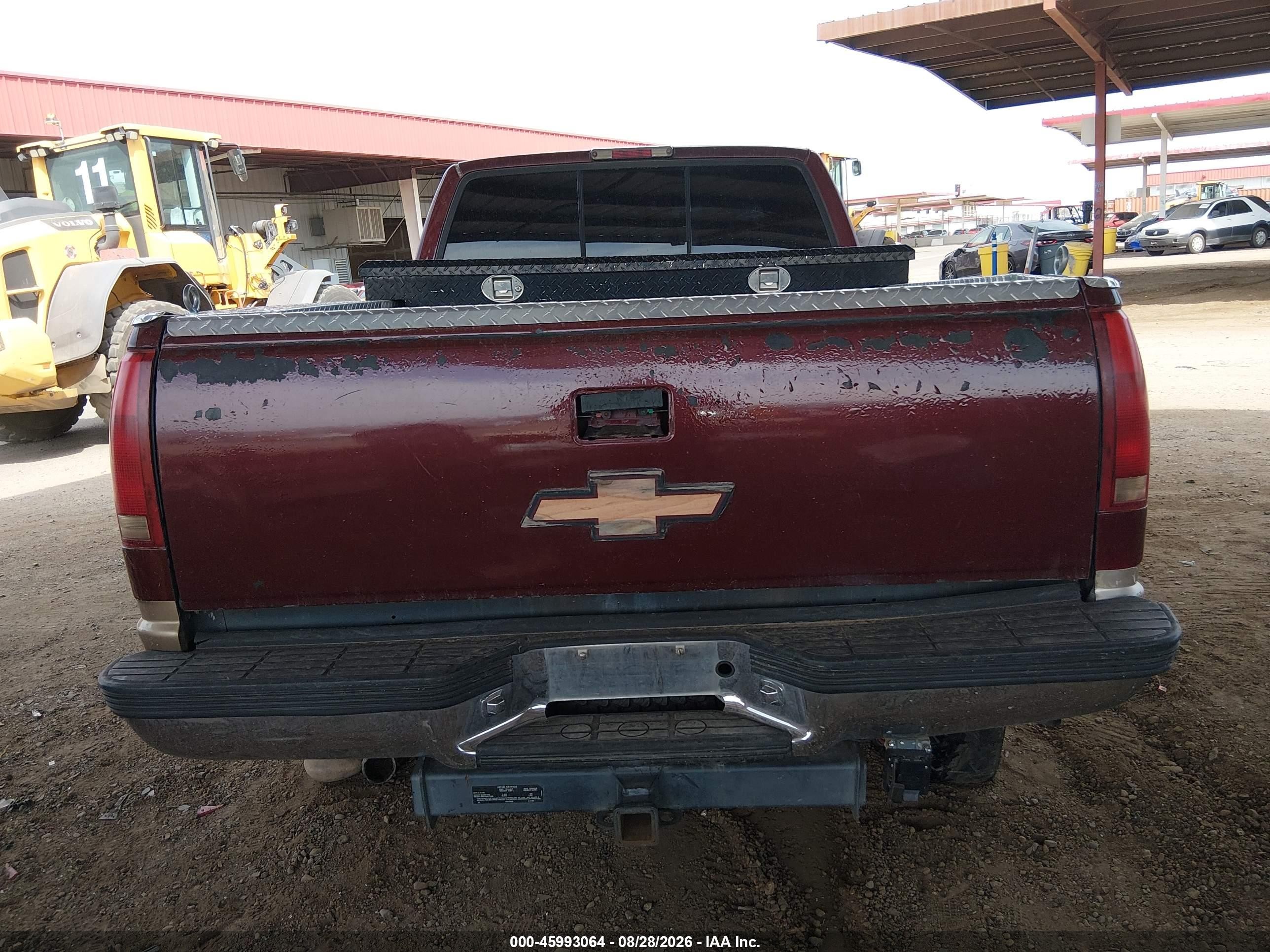 1998 Chevrolet C/k 1500 Fleetside Red vin: 1GCEK19S4WE143829
