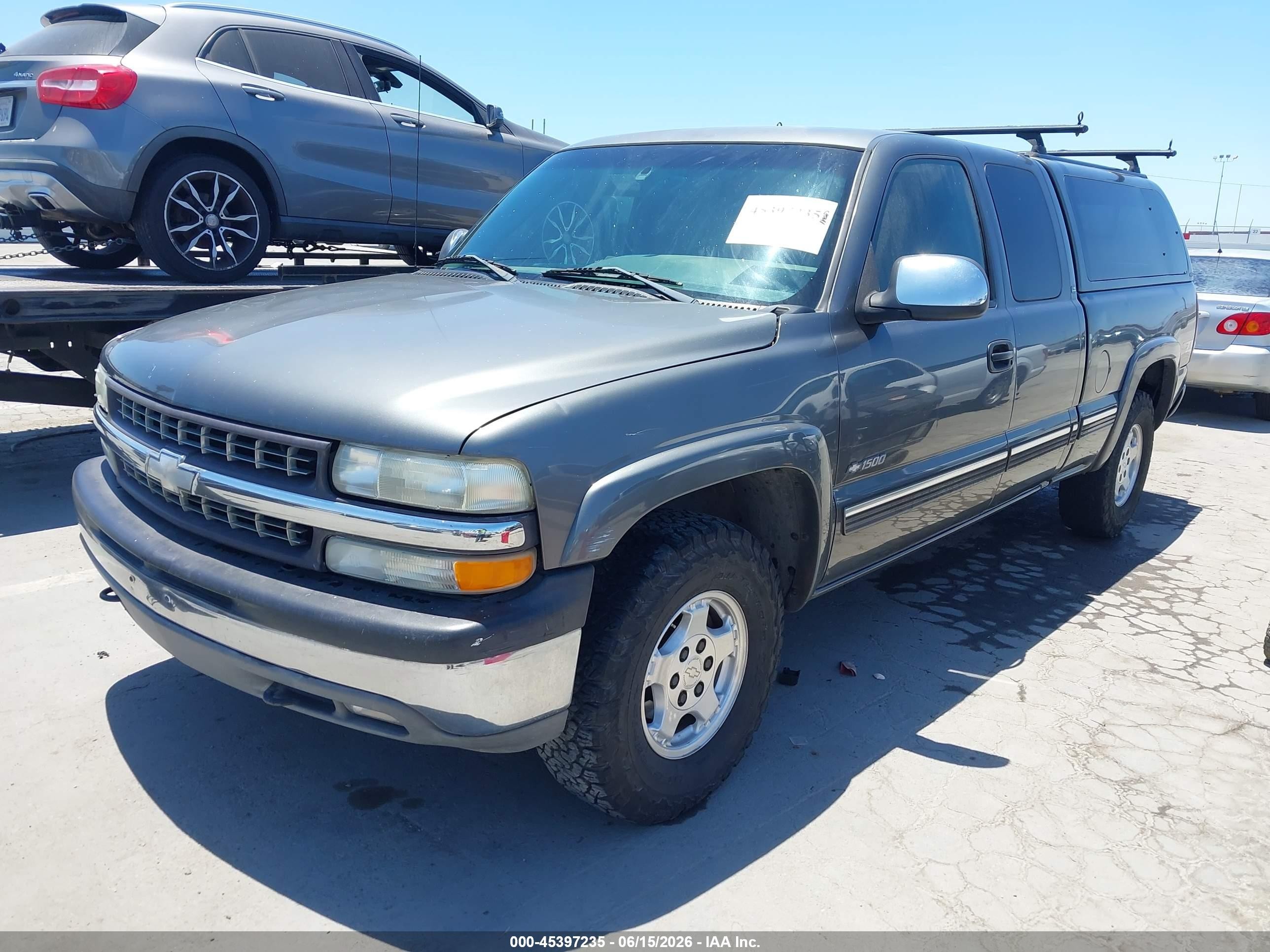 2002 Chevrolet Silverado 1500 Ls Серый vin: 1GCEK19T02E185773
