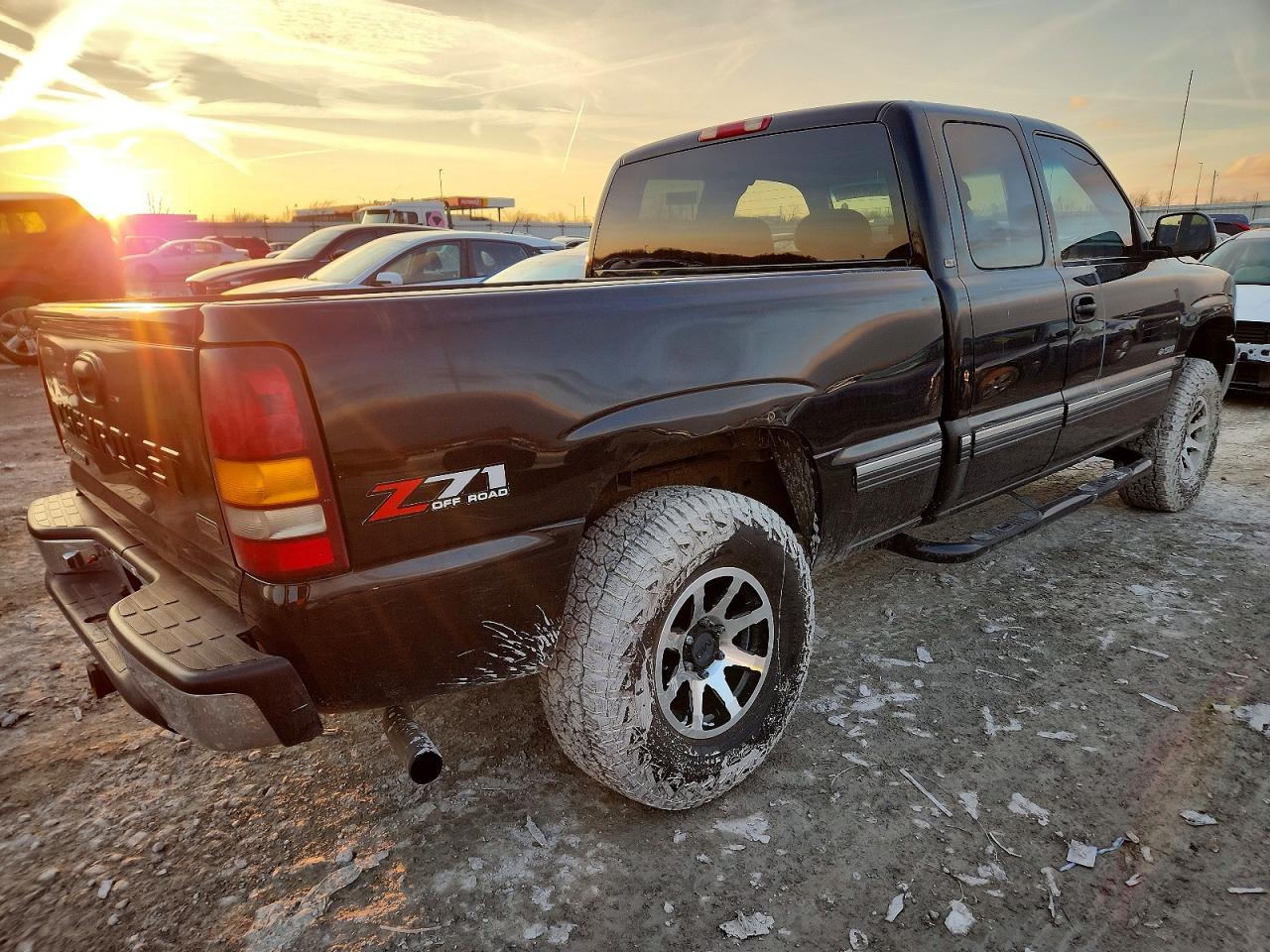 2002 Chevrolet Silverado K1500 Black vin: 1GCEK19T02Z131480