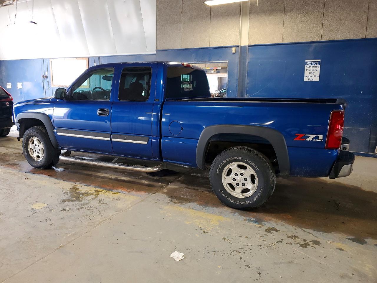 2003 Chevrolet Silverado K1500 Blue vin: 1GCEK19T03E132329