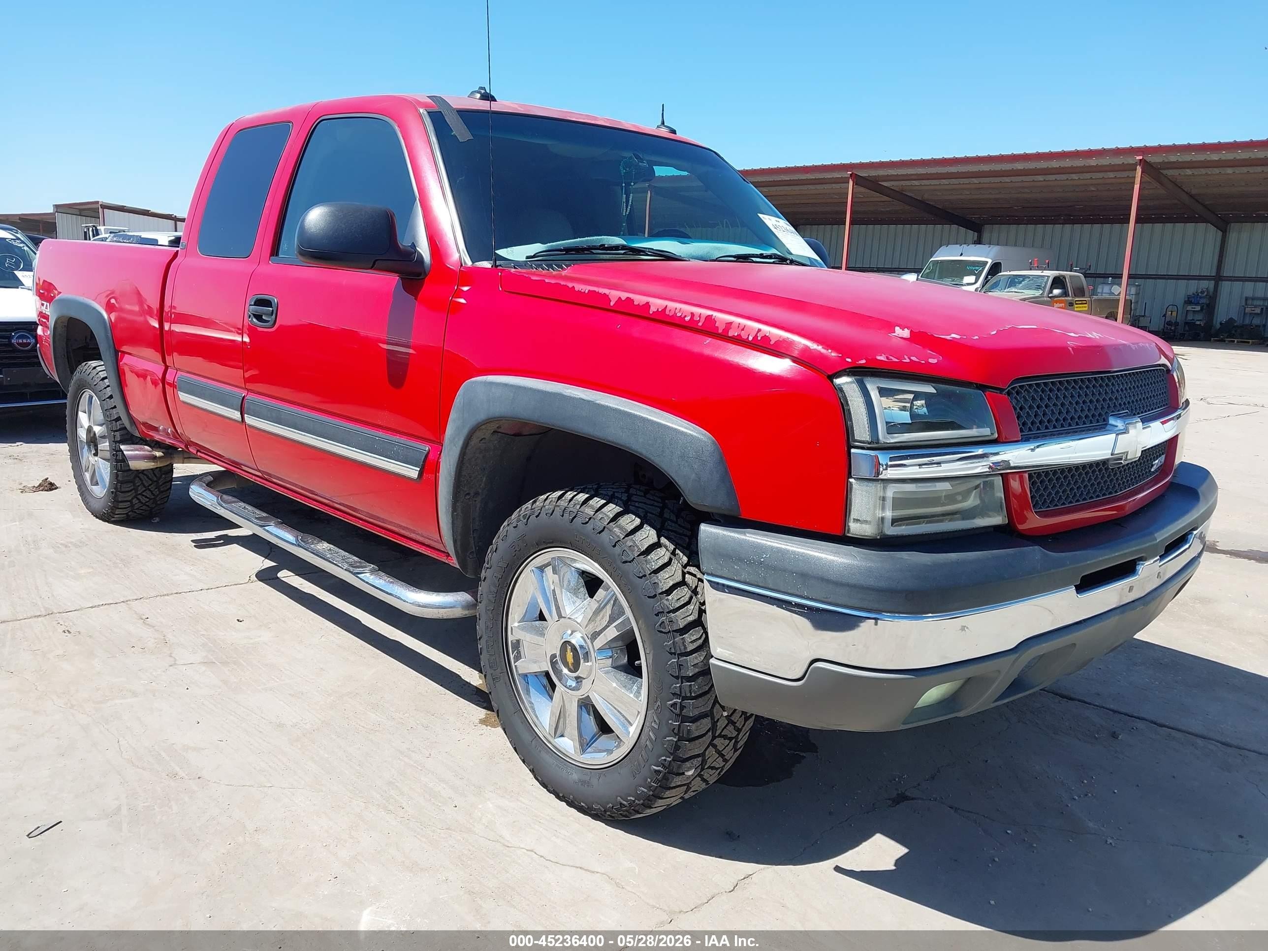 2003 Chevrolet Silverado 1500 Lt Red vin: 1GCEK19T03E165279
