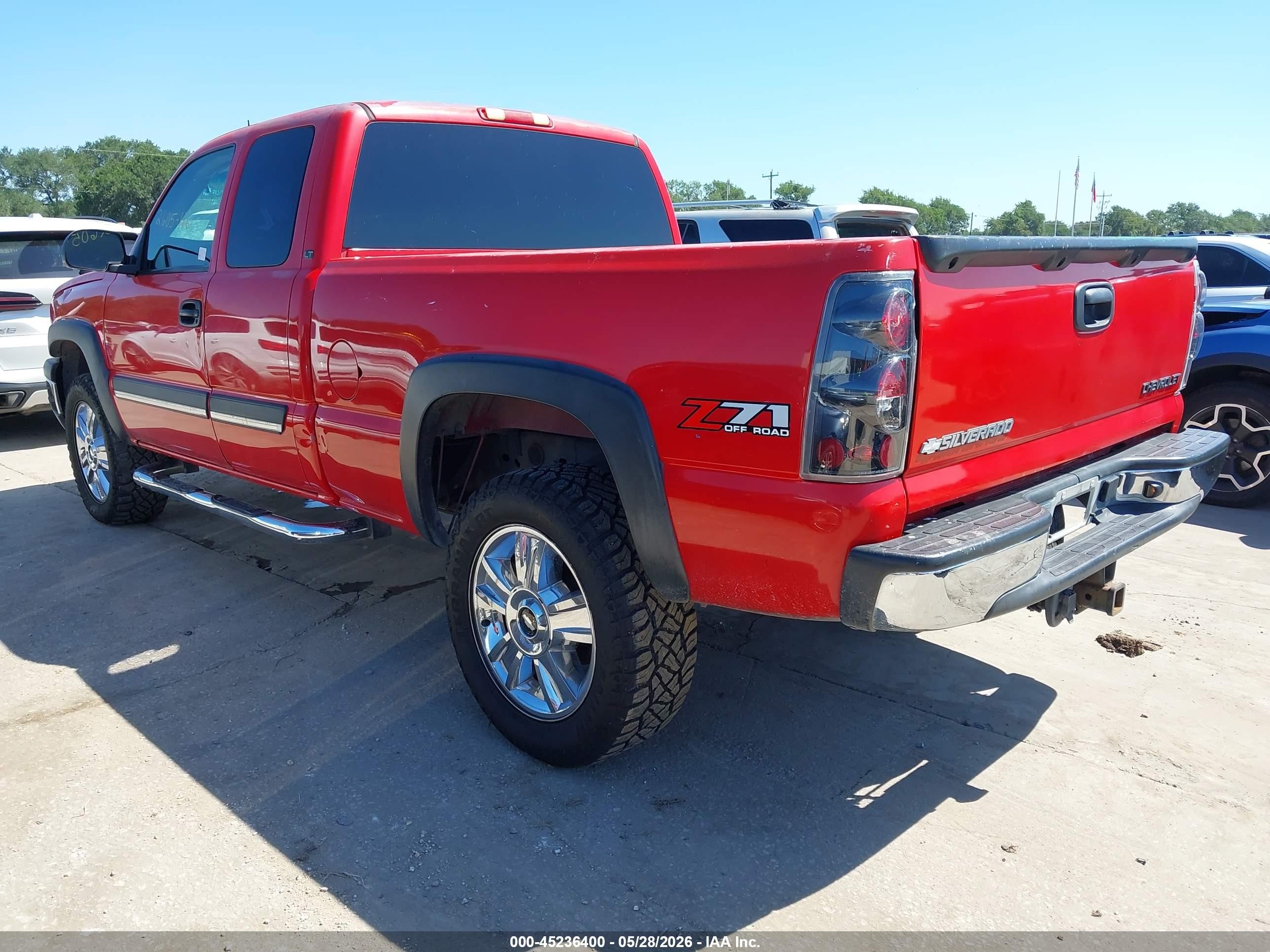 2003 Chevrolet Silverado 1500 Lt Red vin: 1GCEK19T03E165279