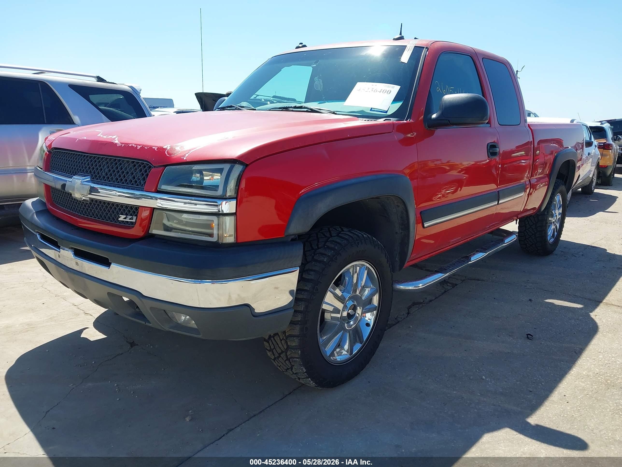 2003 Chevrolet Silverado 1500 Lt Red vin: 1GCEK19T03E165279
