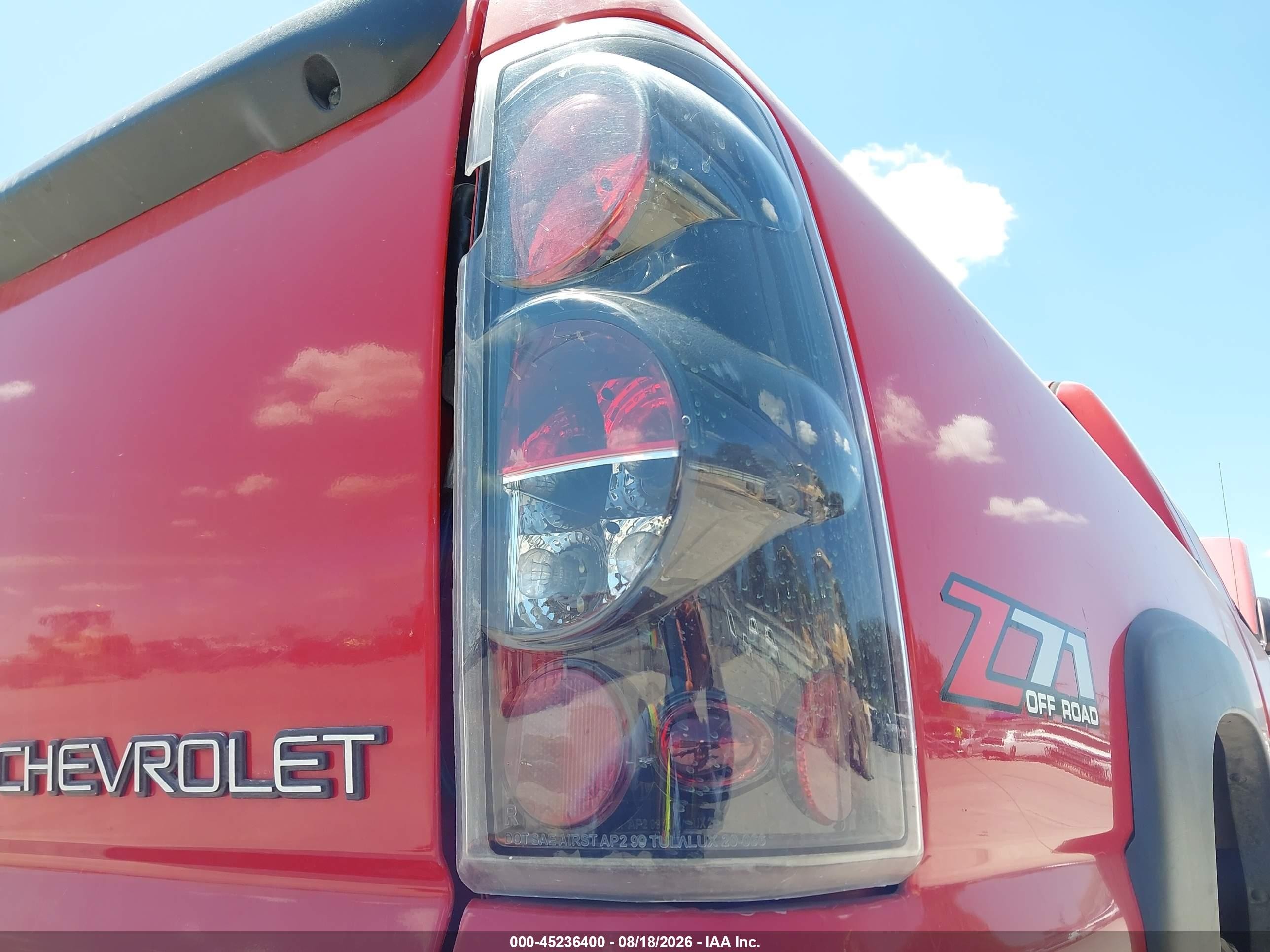 2003 Chevrolet Silverado 1500 Lt Red vin: 1GCEK19T03E165279